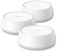 سیستم وای‌فای مش چند گیگابیتی TP-Link Deco BE3600 برای کل خانه، تا 3.6 گیگ دو بانده، بی‌سیم/باسیم، رومینگ یکپارچه مبتنی بر هوش مصنوعی، MLO، 4K-QAM، کنترل والدین، امنیت اینترنت اشیا بلادرنگ (Deco BE22 (بسته 3 عددی))