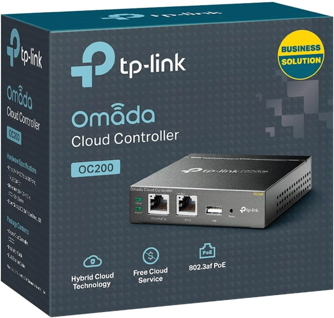 کنترلر سخت افزاری TP-Link Omada | یکپارچه SDN | دارای قابلیت PoE | مدیریت تا 100 دستگاه | نظارت و نگهداری آسان و هوشمند شبکه | دسترسی ابری و برنامه Omada (OC200) کنترلر سخت افزاری TP-Link Omada | یکپارچه SDN | دارای قابلیت PoE | مدیریت تا 100 دستگاه | نظارت و نگهداری آسان و هوشمند شبکه | دسترسی ابری و برنامه Omada (OC200)