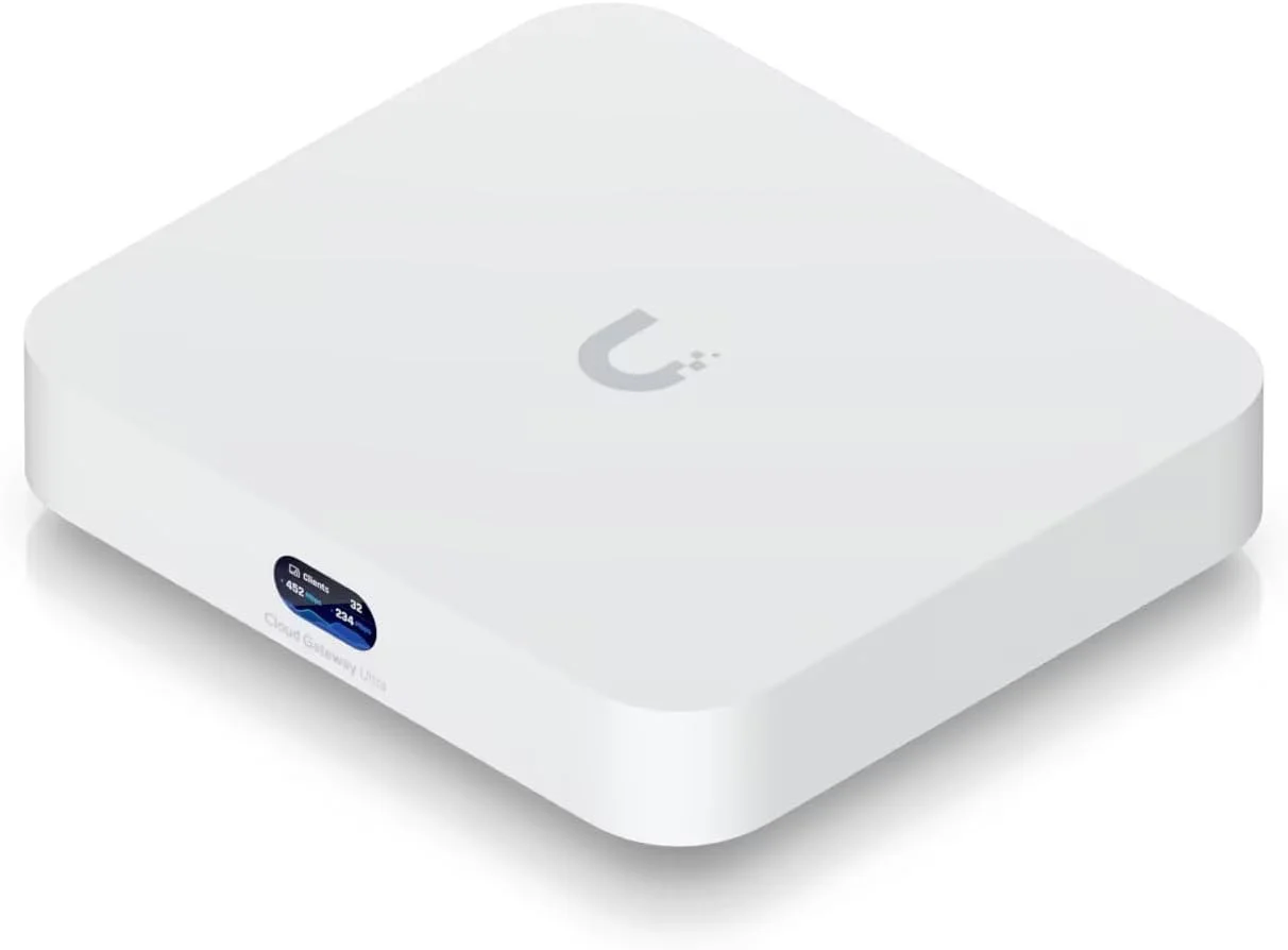 دروازه ابری فوق العاده یوبیکیوتی نتورکس (UCG-Ultra) - مدیریت ابری با کارایی بالا، امنیت پیشرفته، کنترل شبکه چند سایتی