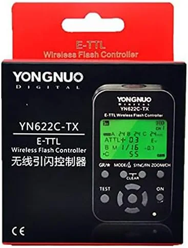کنترلر فلاش بی‌سیم Yongnuo E-TTL مدل YN-622C-TX برای Canon