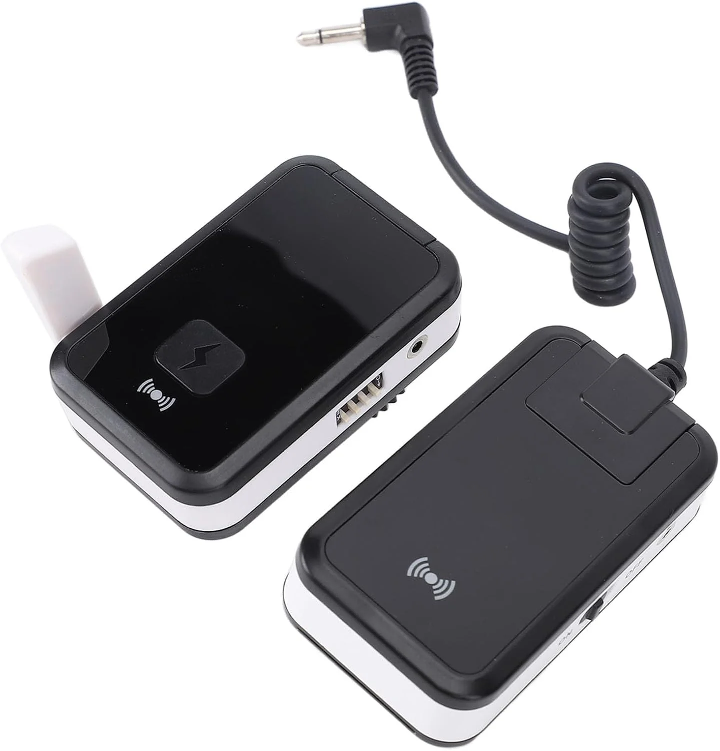 کیت گیرنده فرستنده فلاش رادیویی بی سیم، 16 کانال 2.4G، گیرنده فرستنده فلاش بی سیم با پلاگین تریگر 6.35+3.5