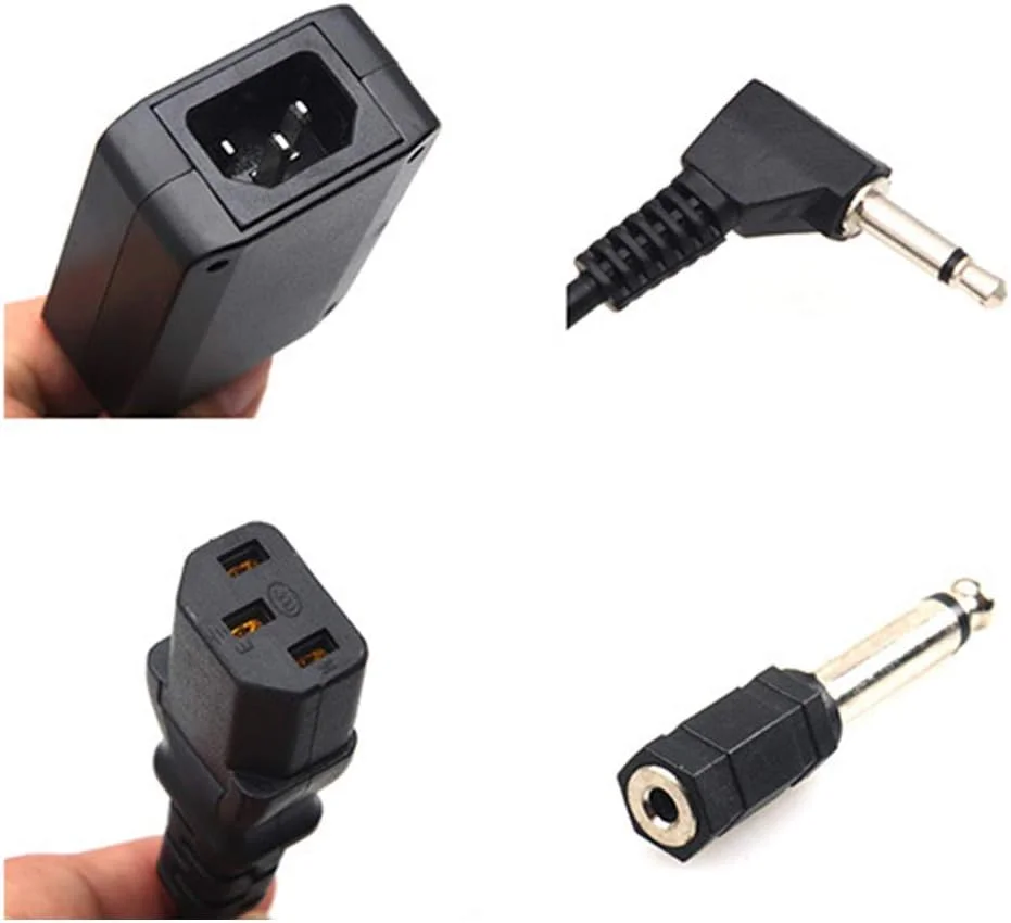 سیستم فعالساز بیسیم با فرستنده و گیرنده 4 کاناله با آداپتور 3.5 میلیمتری به 6.35 میلیمتری برای نور فلاش استودیوی عکاسی سیستم فعالساز بیسیم با فرستنده و گیرنده 4 کاناله با آداپتور 3.5 میلیمتری به 6.35 میلیمتری برای نور فلاش استودیوی عکاسی