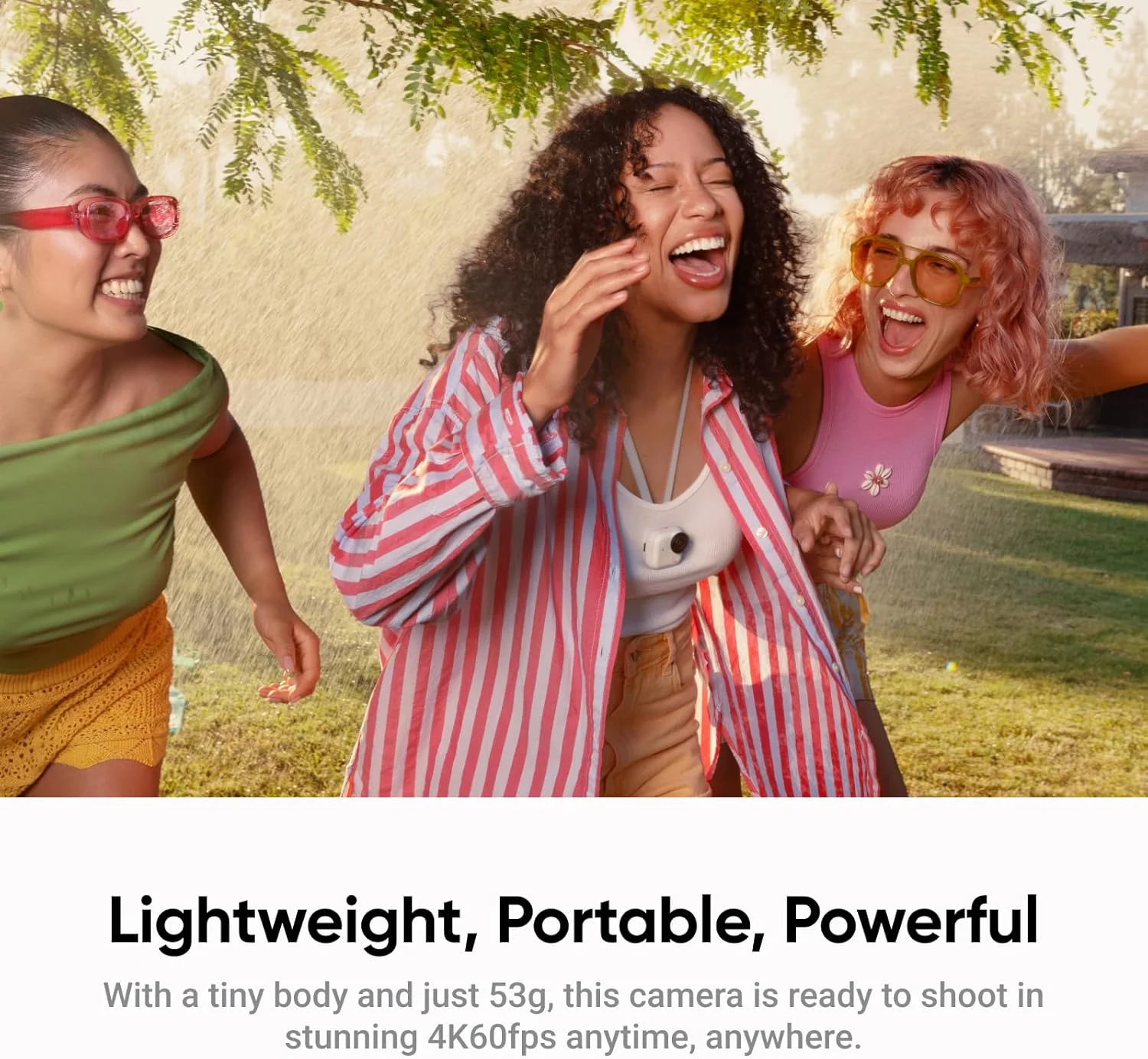 بسته استاندارد دوربین اکشن کوچک Insta360 GO Ultra با رنگ سفید قطبی و حافظه 128 گیگابایت - دوربین فیلمبرداری 4K، بدون نیاز به دست، پوشیدنی، عالی در نور کم، قابلیت نصب در هر مکان، تثبیت کننده FlowState، شارژ 200 دقیقه ای، مناسب برای دوچرخه سواری و دویدن