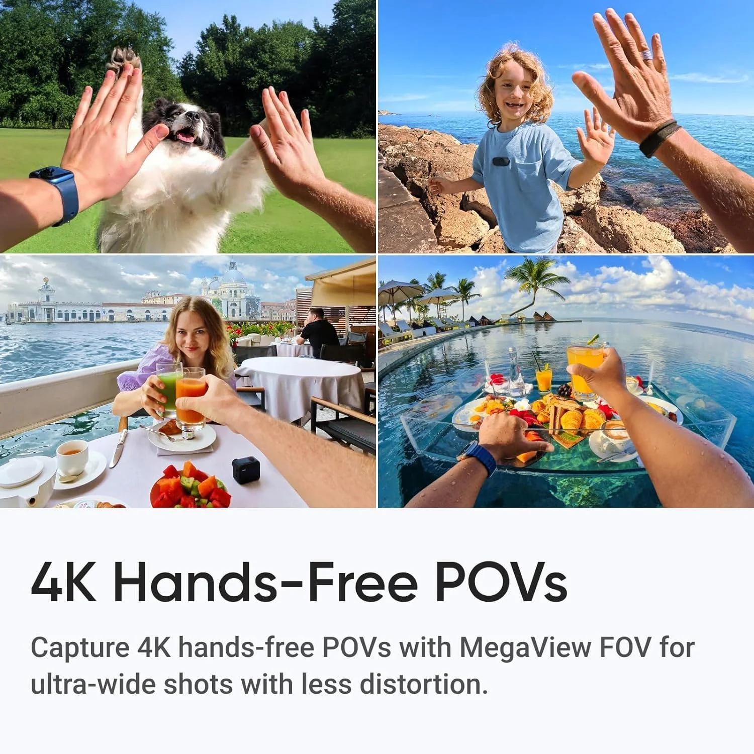 دوربین اکشن Insta360 GO 3S 4K نسخه استاندارد - مشکی نیمه شب، 128 گیگابایت