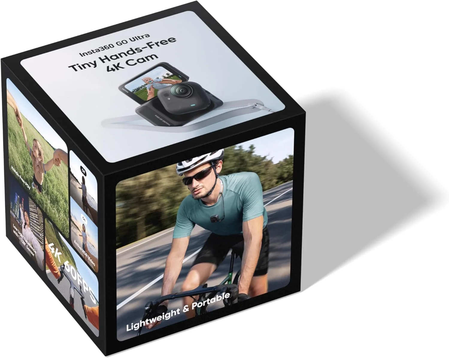 اینستا360 GO Ultra مشکی نیمه شب - بسته استاندارد اینستا360 GO Ultra مشکی نیمه شب - بسته استاندارد