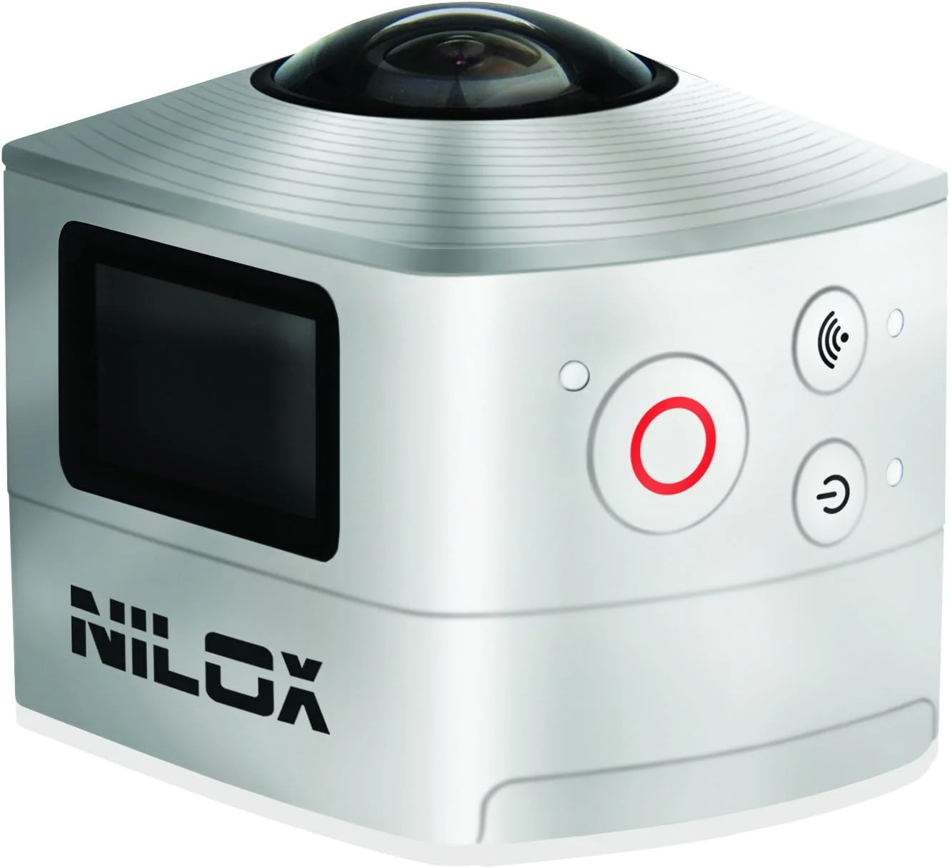 دوربین ورزشی 360 درجه Nilox Evo با کیفیت Full HD 1920 x 1440P با سرعت 30 فریم بر ثانیه و 8 مگاپیکسل - نقره ای
