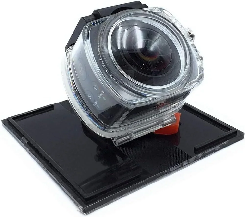 دوربین ورزشی NK AC3078-360 با زاویه دید گسترده 360 درجه، 8 مگاپیکسل، دارای قاب ضد آب، WiFi، کیفیت Full HD 1080p و LCD 2 اینچی - مشکی