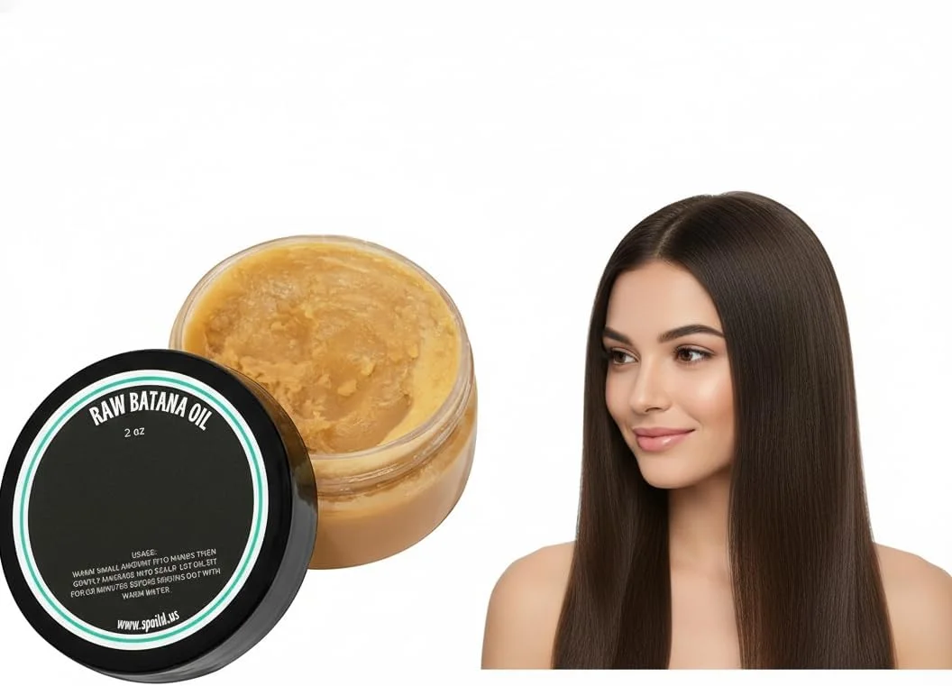 روغن باتانا، درمان مغذی برای موهای خشک، آسیب دیده و نازک، تقویت کننده و افزایش ضخامت، استحکام و سلامت مو به همراه درخشندگی، 59 گرم