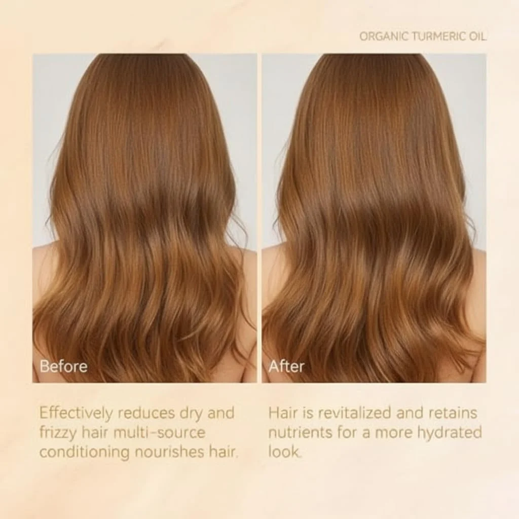 روغن مو زردچوبه - کاهش ریزش، تسکین پوست سر خشک، فرمول جذب سریع و غیر چرب، 50 میلی لیتر