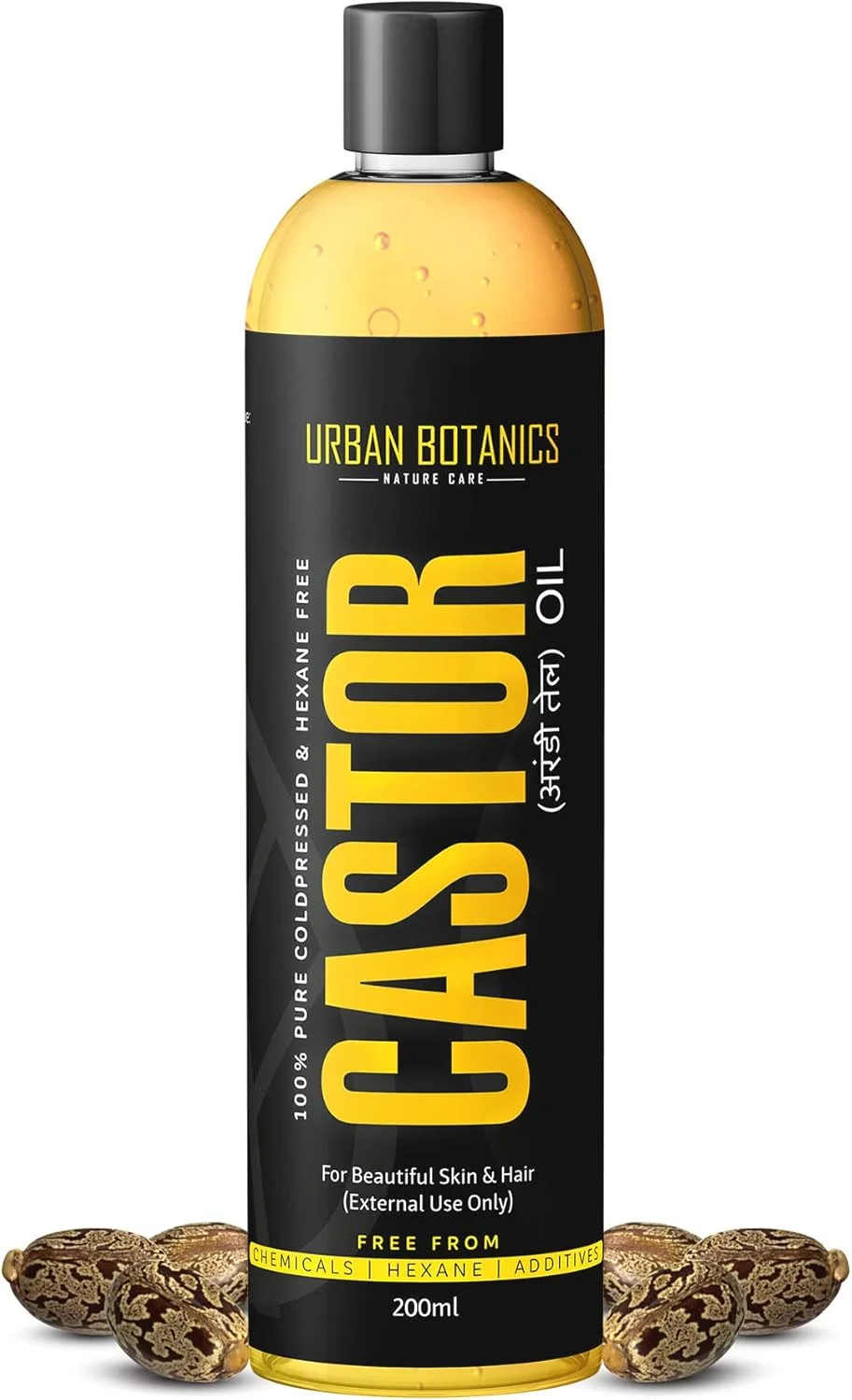 روغن کرچک فشرده سرد اوربان بوتانیکس برای رشد مو، مراقبت از پوست، مرطوب کننده پوست خشک، ناخن ها، مژه - درجه بکر - ارگانیک - 200 میلی لیتر روغن کرچک فشرده سرد اوربان بوتانیکس برای رشد مو، مراقبت از پوست، مرطوب کننده پوست خشک، ناخن ها، مژه - درجه بکر - ارگانیک - 200 میلی لیتر