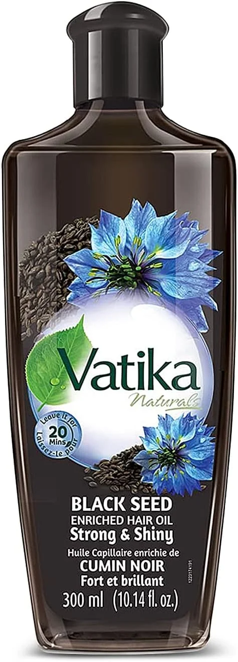 روغن غنی شده دانه سیاه Vatika Naturals، 300 میلی لیتر روغن غنی شده دانه سیاه Vatika Naturals، 300 میلی لیتر