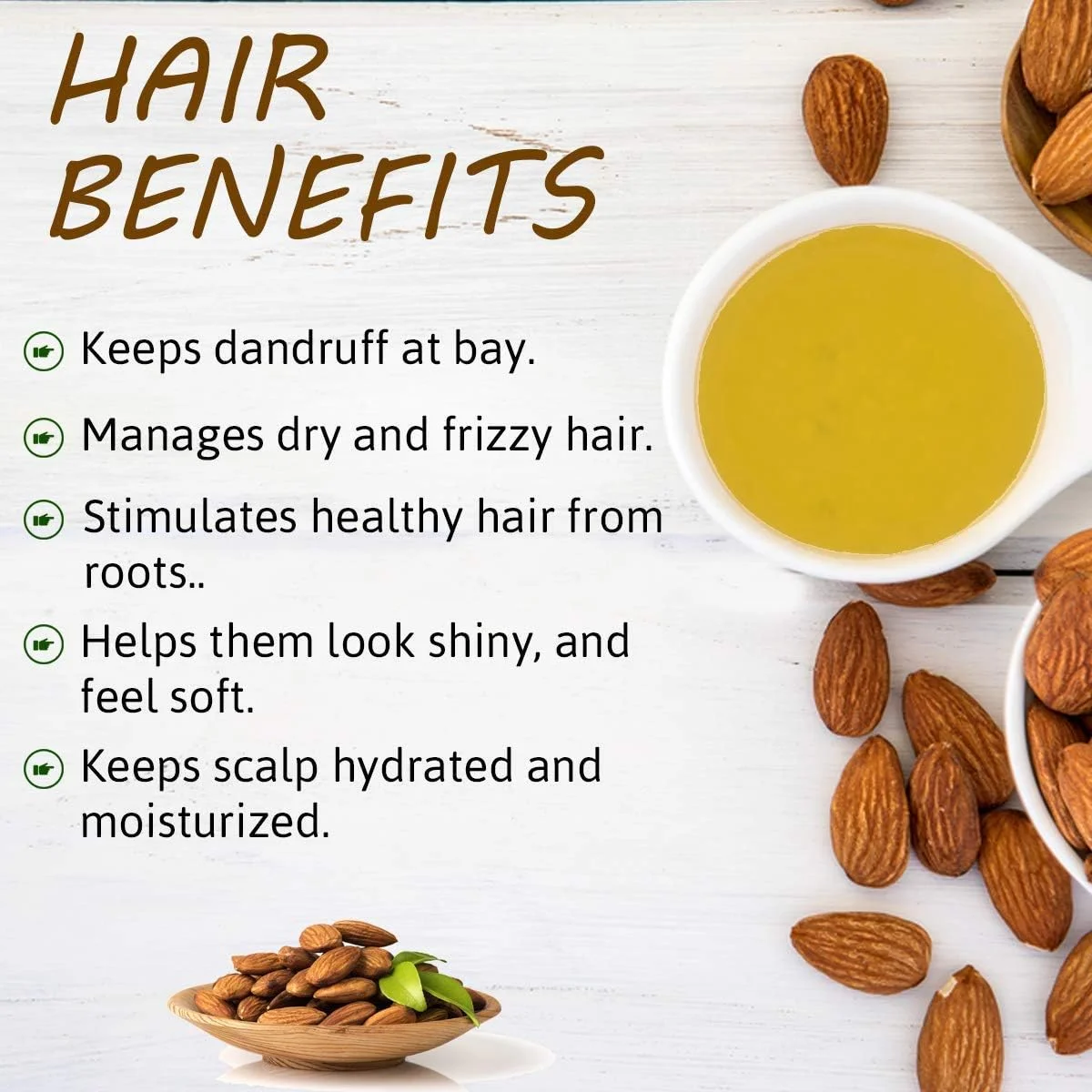 روغن بادام شیرین حلال ایندوس ولی، مرطوب کننده مو، تسکین دهنده پوست سر، بدون روغن معدنی و سولفات، 100 میلی لیتر