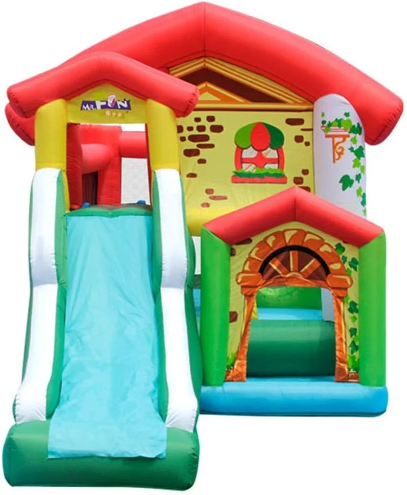 قلعه بادی سرپوشیده کودکان، سرسره بادی فضای باز، ترامپولین کوچک سرپوشیده، اسباب بازی های بادی خانگی، خانه بادی کودکان، زمین بازی تابستانی کودکان
