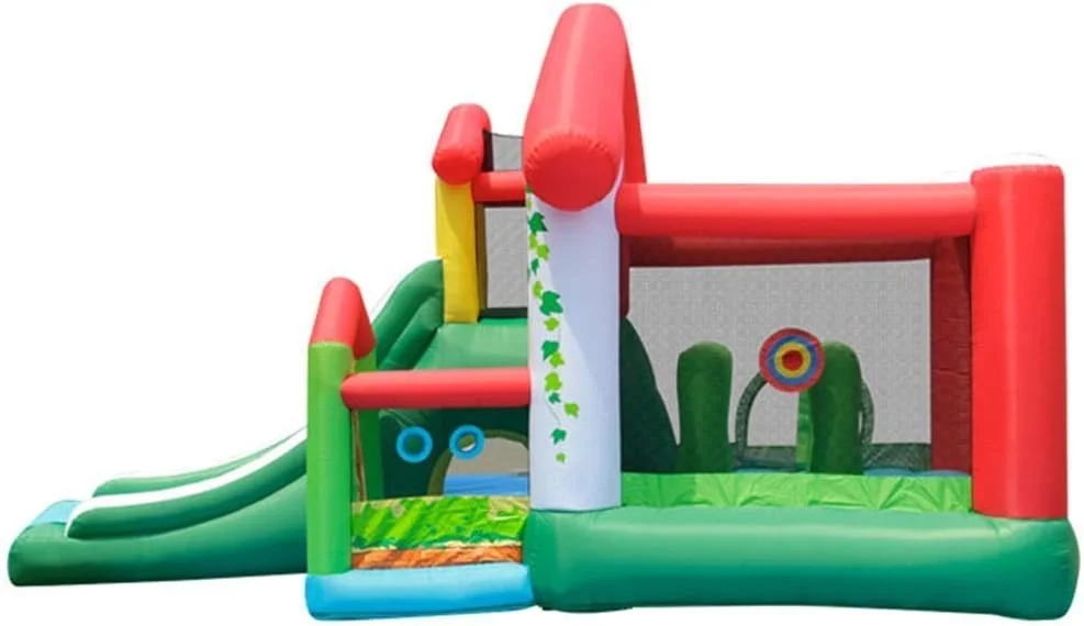 قلعه بادی سرپوشیده کودکان، سرسره بادی فضای باز، ترامپولین کوچک سرپوشیده، اسباب بازی های بادی خانگی، خانه بادی کودکان، زمین بازی تابستانی کودکان