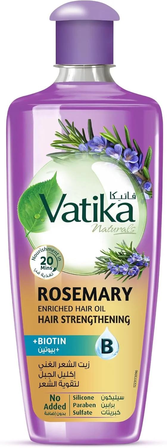 روغن رزماری واتیکا نچرالز برای رشد مو 200 میلی لیتر | غنی شده با بیوتین | تقویت کننده رشد مو، جلوگیری از ریزش مو | تغذیه پوست سر در 20 دقیقه | بدون پارابن، سولفات یا سیلیکون روغن رزماری واتیکا نچرالز برای رشد مو 200 میلی لیتر | غنی شده با بیوتین | تقویت کننده رشد مو، جلوگیری از ریزش مو | تغذیه پوست سر در 20 دقیقه | بدون پارابن، سولفات یا سیلیکون