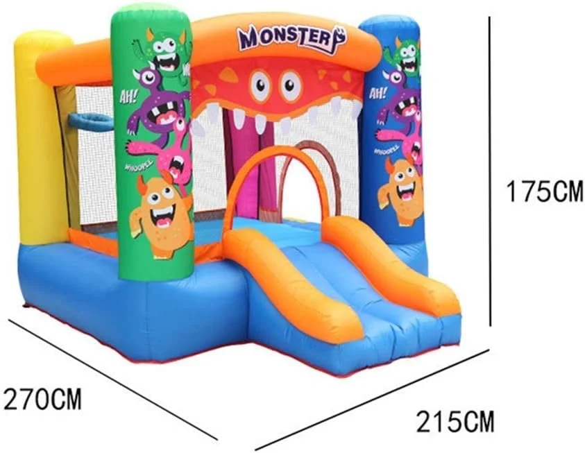 قلعه بادی کودک سرسره بزرگ تجهیزات تفریحی فضای باز زمین بازی آبی کودکان