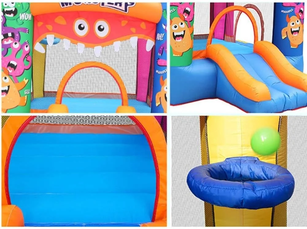 قلعه بادی کودک سرسره بزرگ تجهیزات تفریحی فضای باز زمین بازی آبی کودکان