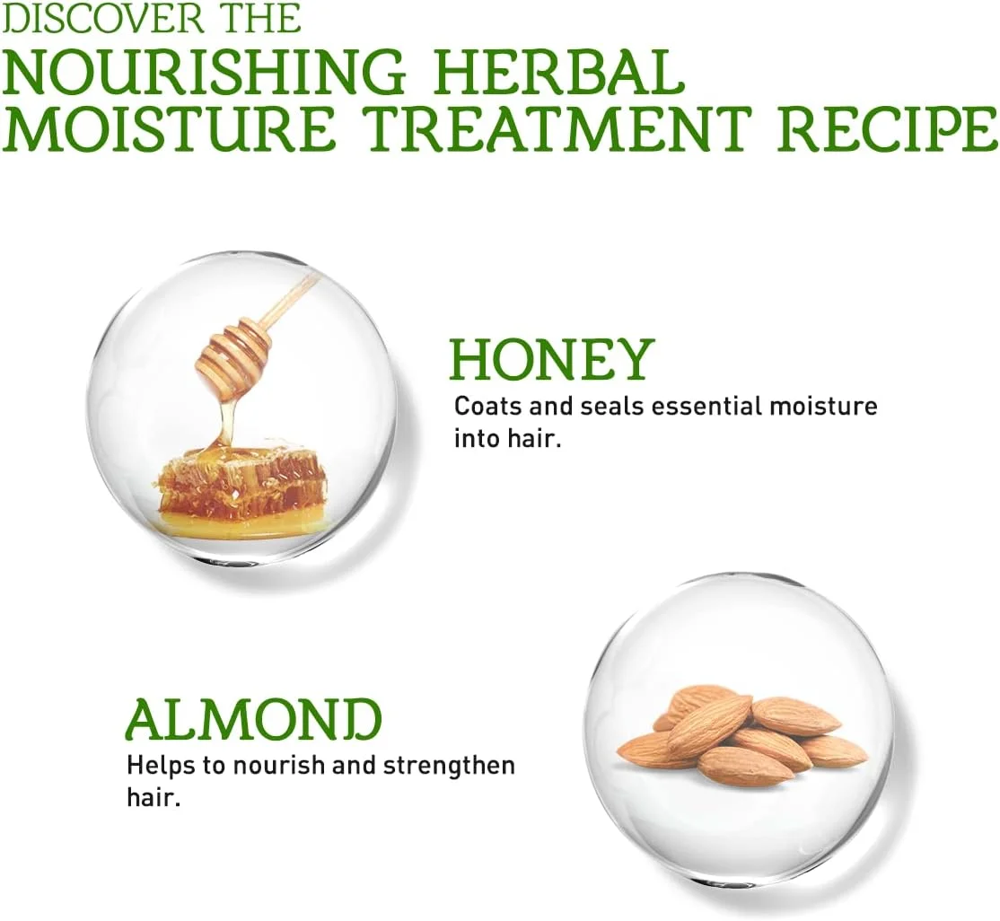 جایگزین روغن درمان مرطوب کننده واتیکا نچرالز | بادام و عسل | غیر چسبنده و غیر چرب | برای موهای خشک و زبر - 200 میلی لیتر