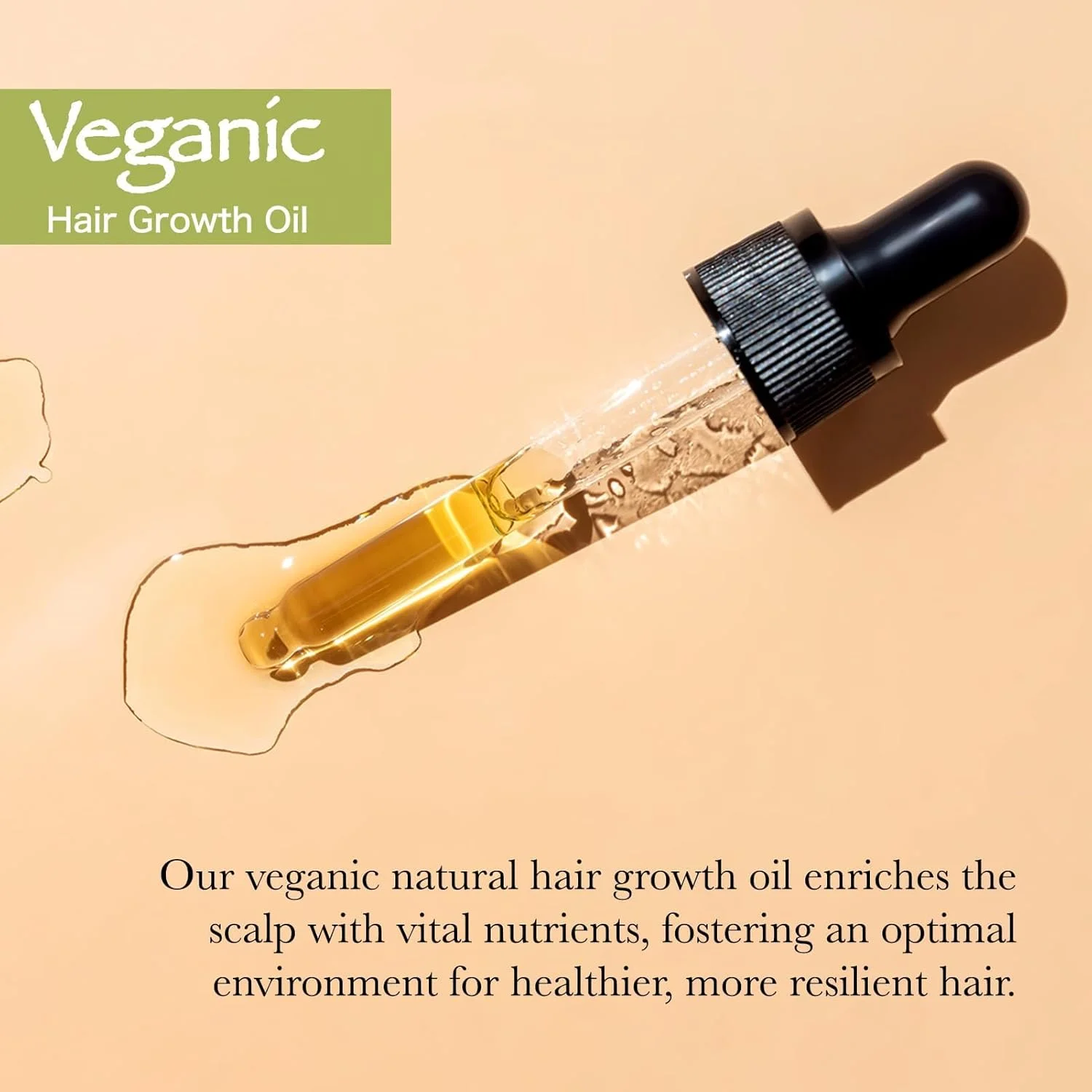 روغن تقویت کننده مو ویگنیک با مواد طبیعی خالص، فرمول ویگنیک آزونی برای آقایان و بانوان، غنی شده با روغن های رزماری، کرچک، آرگان، نارگیل، آووکادو و دانه قهوه