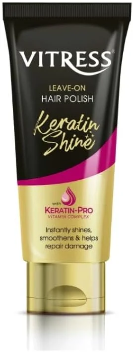 پولیش موی سر ویتریس حاوی کراتین، درخشان کننده - حاوی کمپلکس کراتین-پرو ویتامین - درخشان کننده و صاف کننده فوری - کمک به ترمیم آسیب دیدگی - 100 میلی لیتر پولیش موی سر ویتریس حاوی کراتین، درخشان کننده - حاوی کمپلکس کراتین-پرو ویتامین - درخشان کننده و صاف کننده فوری - کمک به ترمیم آسیب دیدگی - 100 میلی لیتر
