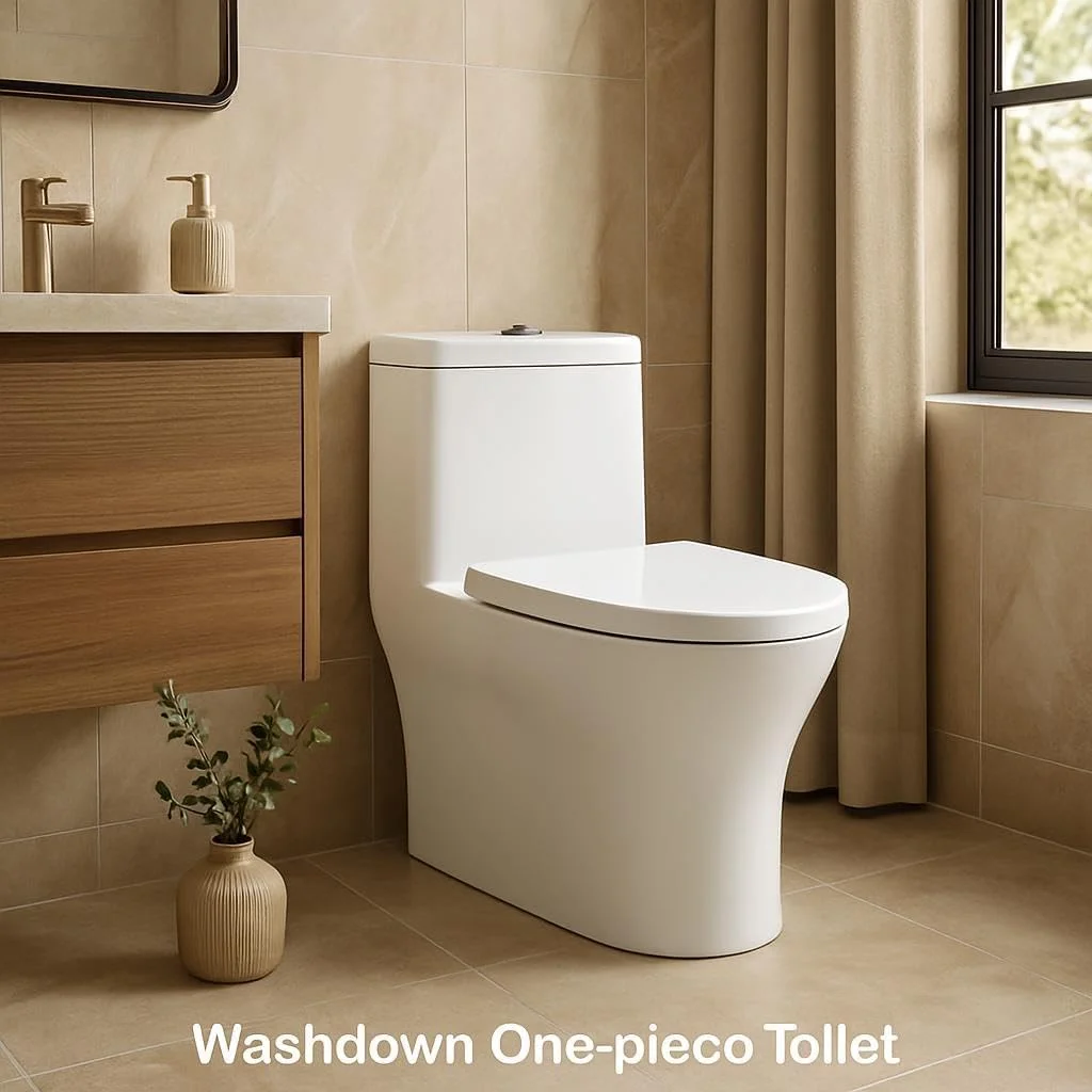 توالت یک تکه شویینگ کنیگ، 690x370x750 میلی متر، سفید