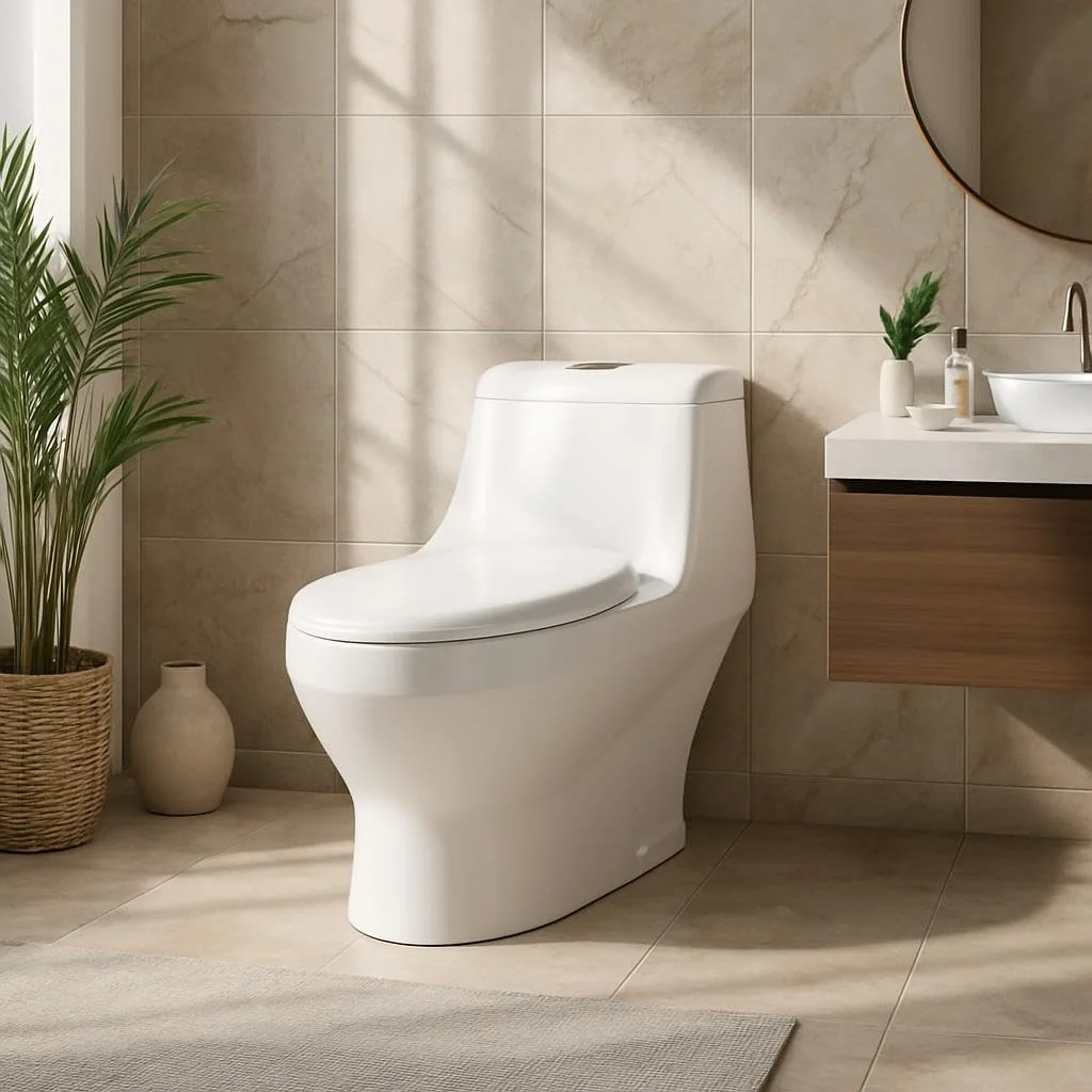 توالت یکپارچه شویینگ کُنیگ، ۷۸۰x۴۱۰x۷۳۵ میلی‌متر، سفید