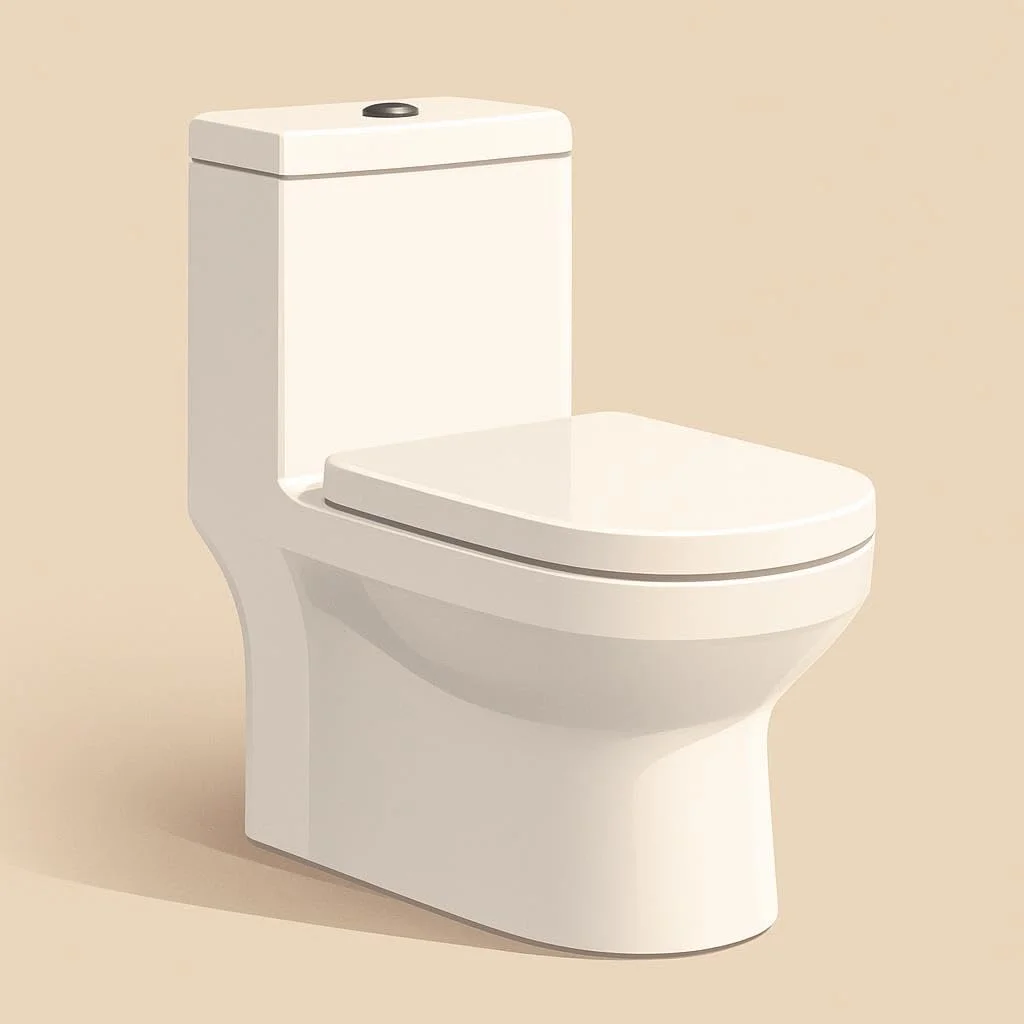 توالت یک تکه شویینگ کونیگ، 700x380x805 میلی متر، سفید