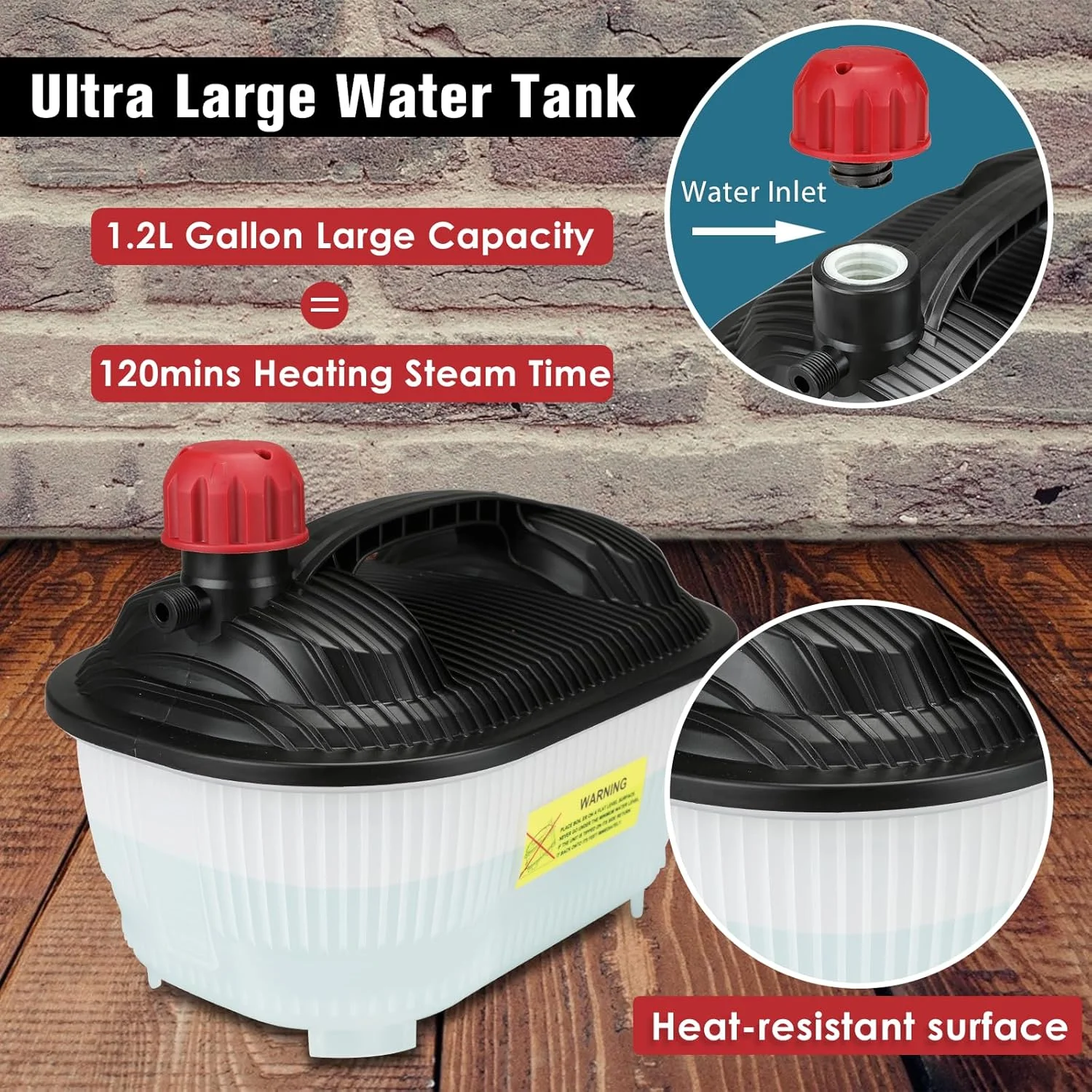 بخارگر کاغذ دیواری KITLUCK، 1500 وات، بدون مواد شیمیایی، با شلنگ لمسی خنک کننده 11.5 فوتی، مخزن آب 1.2 گالنی، صفحه بخار بزرگ، ژنراتور بخار، بخارشوی برای جدا کردن کاغذ دیواری بخارگر کاغذ دیواری KITLUCK، 1500 وات، بدون مواد شیمیایی، با شلنگ لمسی خنک کننده 11.5 فوتی، مخزن آب 1.2 گالنی، صفحه بخار بزرگ، ژنراتور بخار، بخارشوی برای جدا کردن کاغذ دیواری