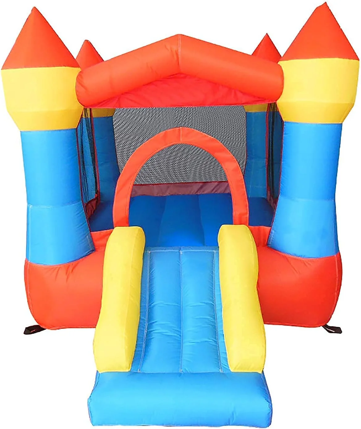 TTGLRT Kids Bouncy Castle Small Children's Trampoline Home Trampoline Indoor and Outdoor Slide Inflatable Castle Inflatable TTGLRT Kids Bouncy Castle Small Children's Trampoline Home Trampoline Indoor and Outdoor Slide Inflatable Castle Inflatable