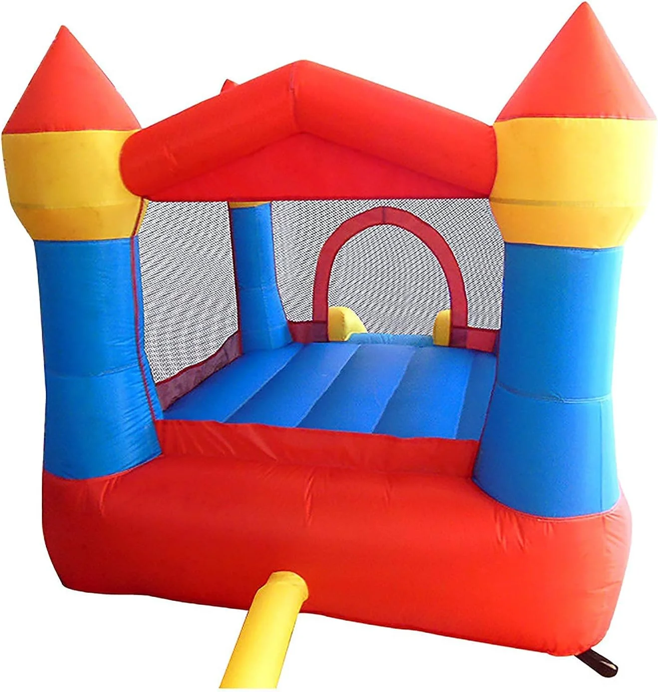 TTGLRT Kids Bouncy Castle Small Children's Trampoline Home Trampoline Indoor and Outdoor Slide Inflatable Castle Inflatable TTGLRT Kids Bouncy Castle Small Children's Trampoline Home Trampoline Indoor and Outdoor Slide Inflatable Castle Inflatable