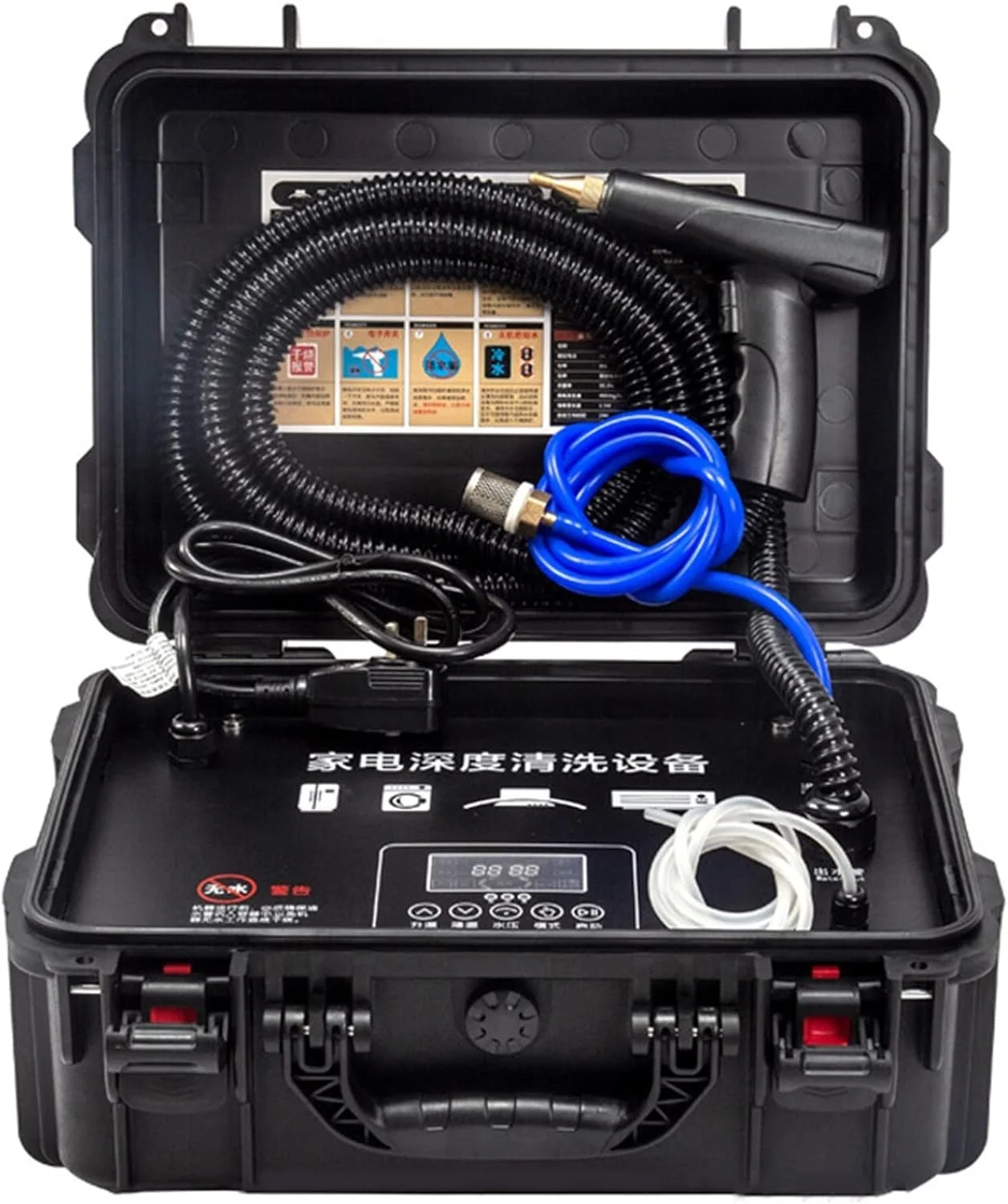 بخارشوی مولد بخار، تمیز کننده فشار قوی برای تمیز کردن کولر خودرو، دستگاه تمیز کننده با دمای بالا