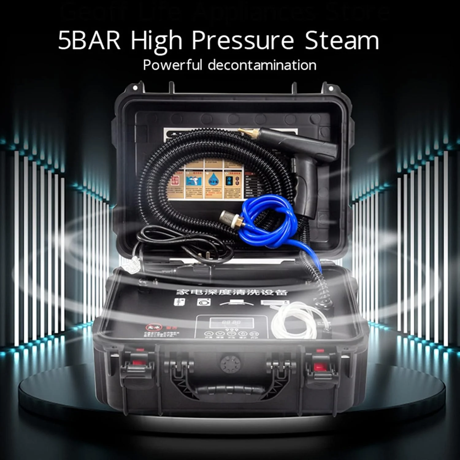 بخارشوی مولد بخار، تمیز کننده فشار قوی برای تمیز کردن کولر خودرو، دستگاه تمیز کننده با دمای بالا بخارشوی مولد بخار، تمیز کننده فشار قوی برای تمیز کردن کولر خودرو، دستگاه تمیز کننده با دمای بالا