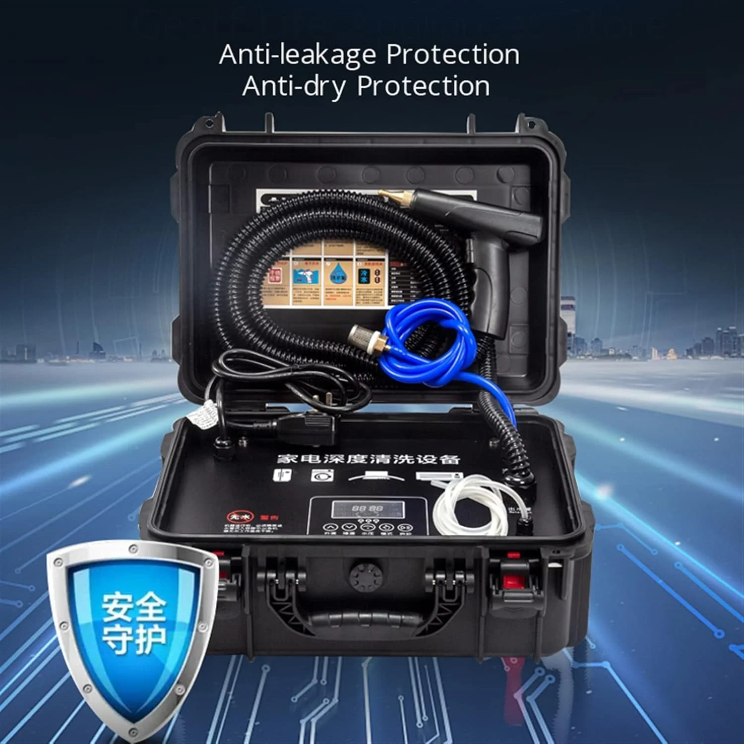 بخارشوی مولد بخار، تمیز کننده فشار قوی برای تمیز کردن کولر خودرو، دستگاه تمیز کننده با دمای بالا بخارشوی مولد بخار، تمیز کننده فشار قوی برای تمیز کردن کولر خودرو، دستگاه تمیز کننده با دمای بالا