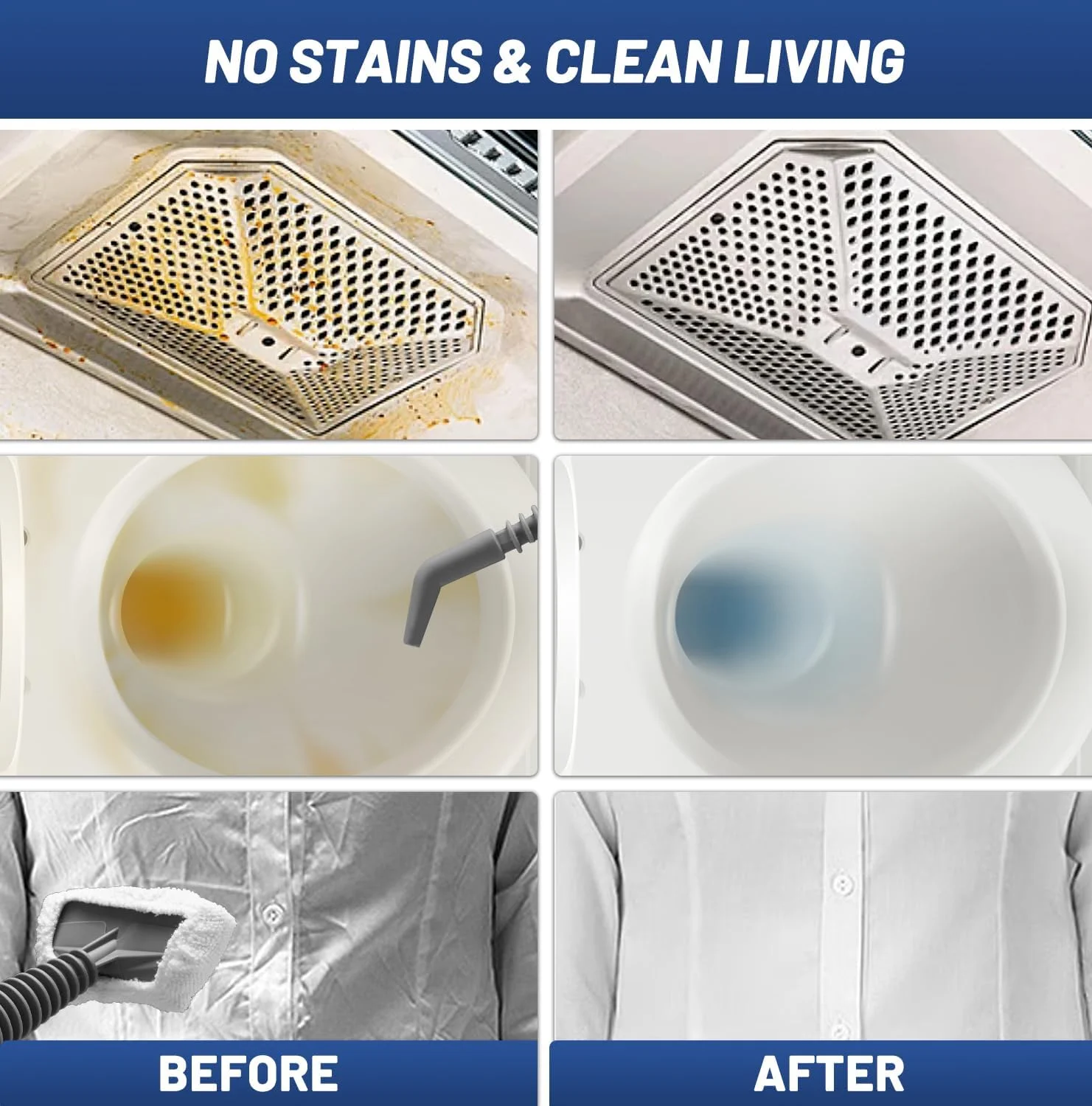 بخارشوی دستی Outspurge، بخارشوی چند منظوره تحت فشار با 13 لوازم جانبی، قفل ایمنی، مناسب برای تمیز کردن کف، اثاثه یا لوازم داخلی، دوغاب، پنجره ها، مبل و ماشین، خاکستری