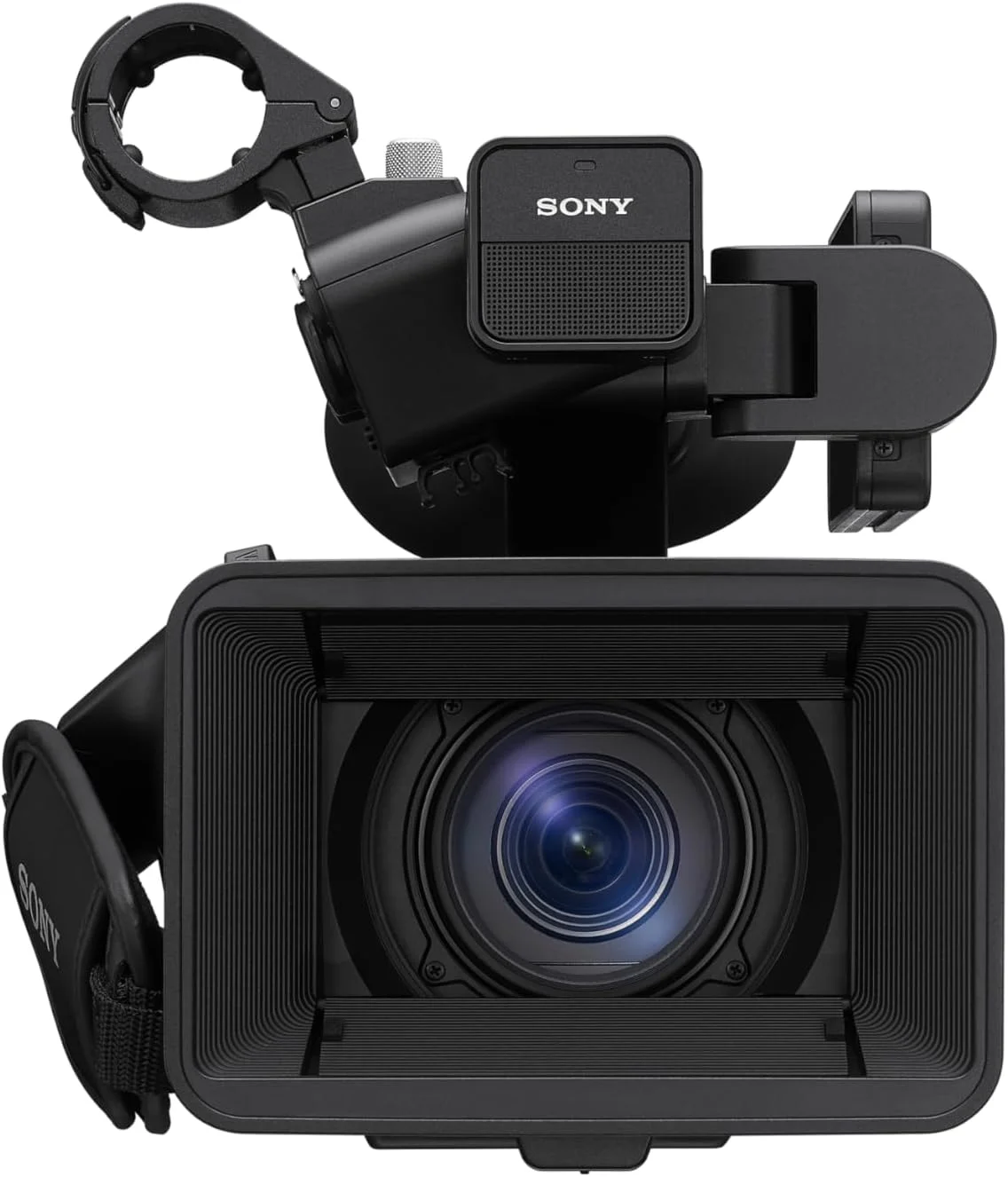 دوربین فیلمبرداری 4K UHD سونی HXRNX800، دوربین فیلمبرداری حرفه ای، سنسور CMOS Exmor RS از نوع 1.0، زوم اپتیکال 20 برابر، فوکوس خودکار و قاب بندی مبتنی بر هوش مصنوعی، فیلتر ND داخلی