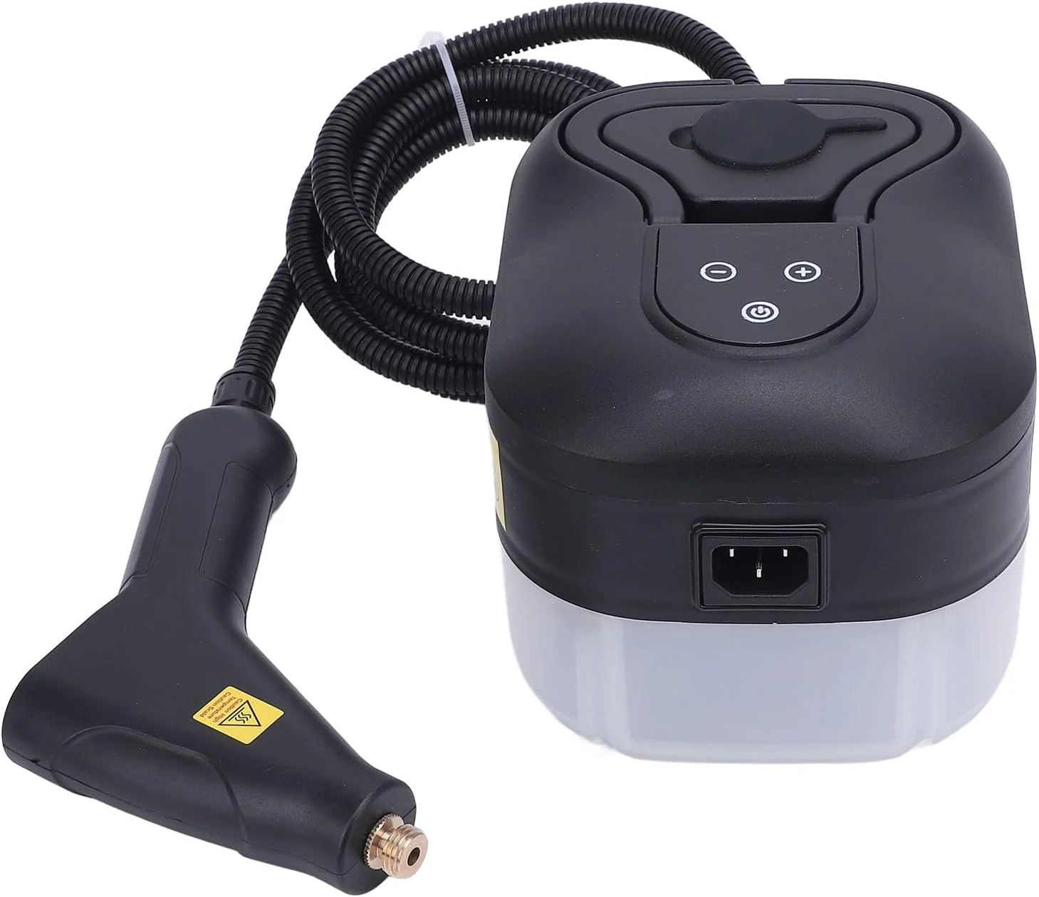 دستگاه بخار شوی قابل حمل 1500 وات با 6 تنظیمات قابل تنظیم، 3 برس، طراحی جمع و جور، مناسب برای اجاق گاز، دیوار، اسباب بازی، کباب پز، پنجره، فرش