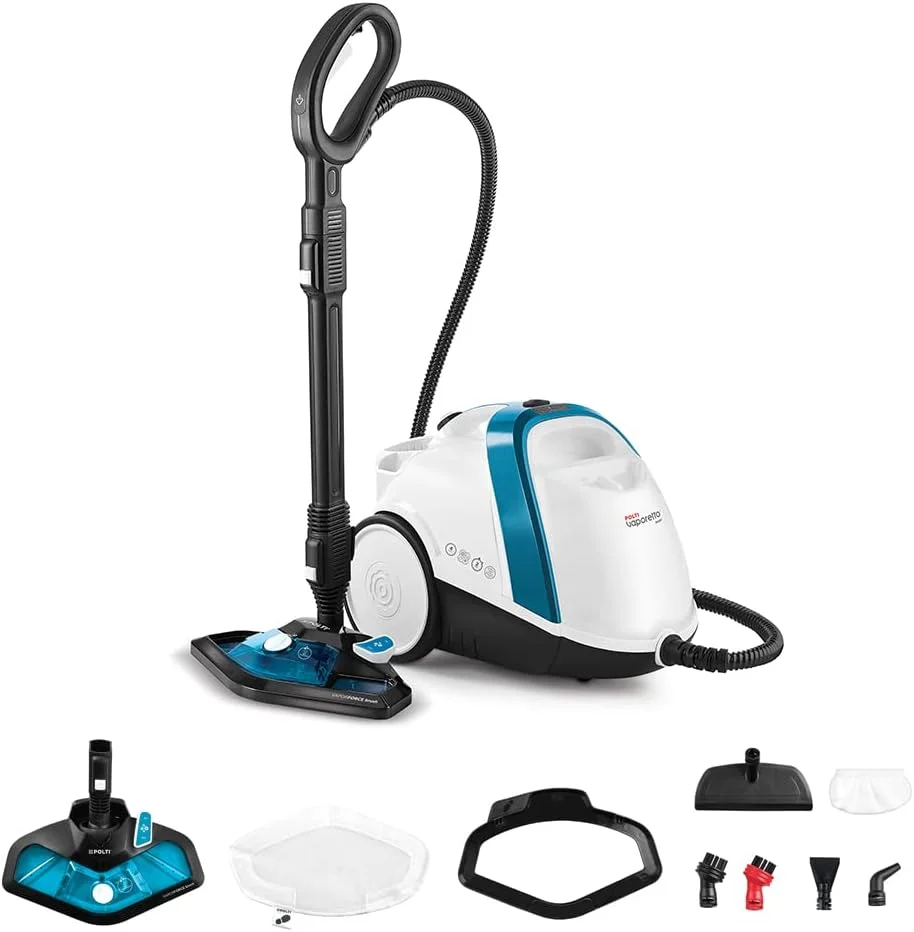 بخارشوی پلتی Vaporetto Smart 100_B، بخارشوی، دارای عملکرد نامحدود، دیگ بخار فشار قوی 4 بار، 9 لوازم جانبی بخارشوی پلتی Vaporetto Smart 100_B، بخارشوی، دارای عملکرد نامحدود، دیگ بخار فشار قوی 4 بار، 9 لوازم جانبی