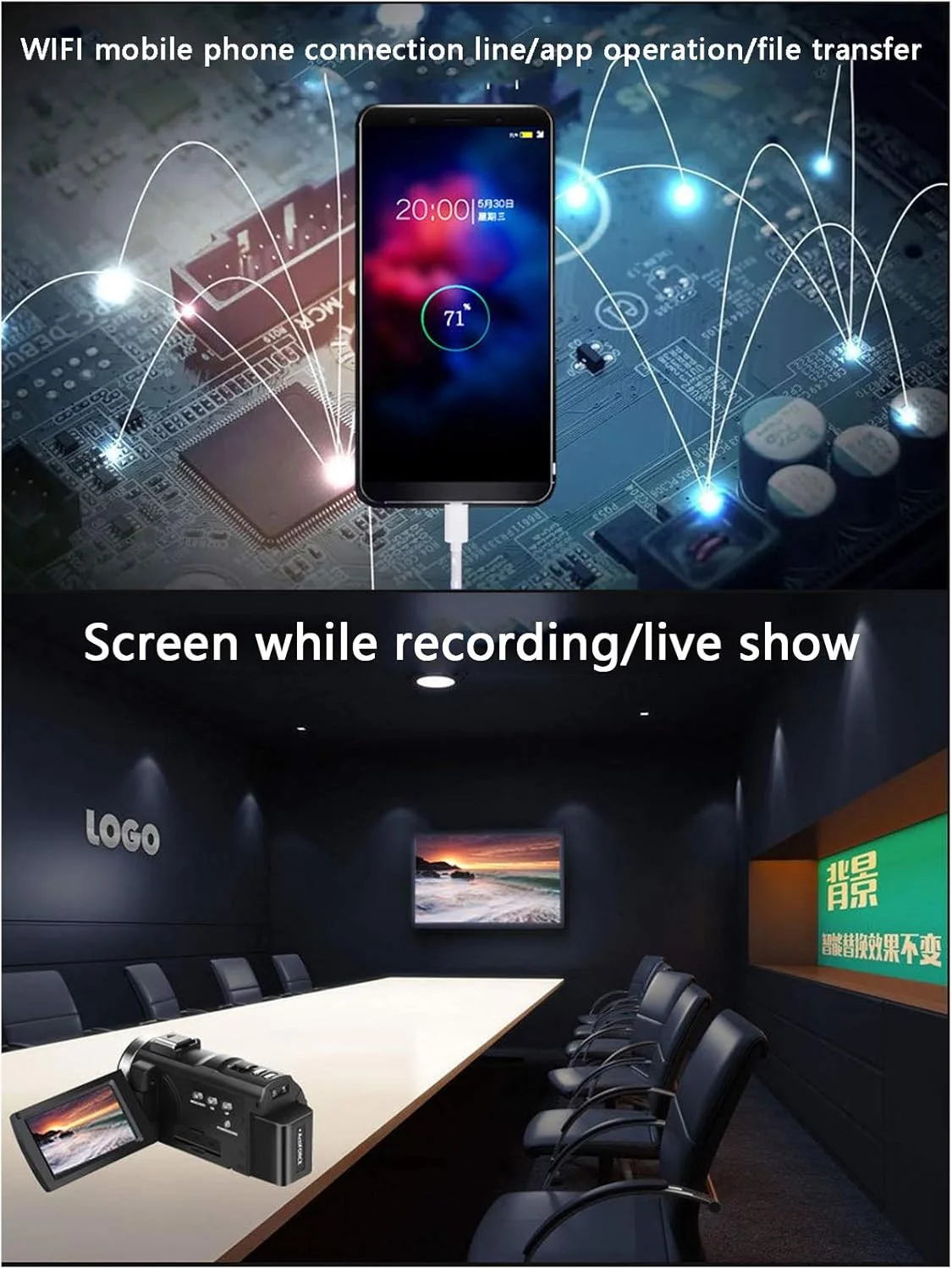 دوربین فیلمبرداری برای یوتیوب، FHD 4K 30FPS 48MP دوربین ولاگینگ زوم دیجیتال 16 برابر 3.0 اینچی با میکروفون و ریموت، دوربین ولاگینگ قابل حمل با امکانات فراوان دوربین فیلمبرداری برای یوتیوب، FHD 4K 30FPS 48MP دوربین ولاگینگ زوم دیجیتال 16 برابر 3.0 اینچی با میکروفون و ریموت، دوربین ولاگینگ قابل حمل با امکانات فراوان