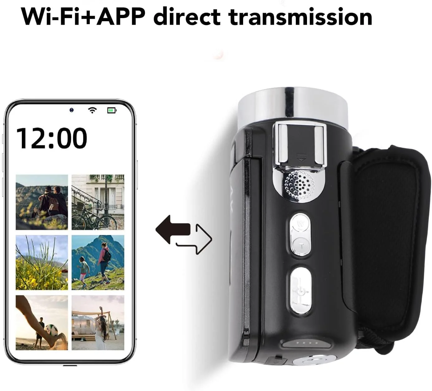 دوربین فیلمبرداری Annadue، دوربین فیلمبرداری دیجیتال 64 مگاپیکسلی HD 4K، صفحه نمایش LCD 3.0 اینچی با چرخش 270 درجه، با نور LED و باتری 4800 میلی آمپر ساعتی، مناسب برای مسافرت دوربین فیلمبرداری Annadue، دوربین فیلمبرداری دیجیتال 64 مگاپیکسلی HD 4K، صفحه نمایش LCD 3.0 اینچی با چرخش 270 درجه، با نور LED و باتری 4800 میلی آمپر ساعتی، مناسب برای مسافرت