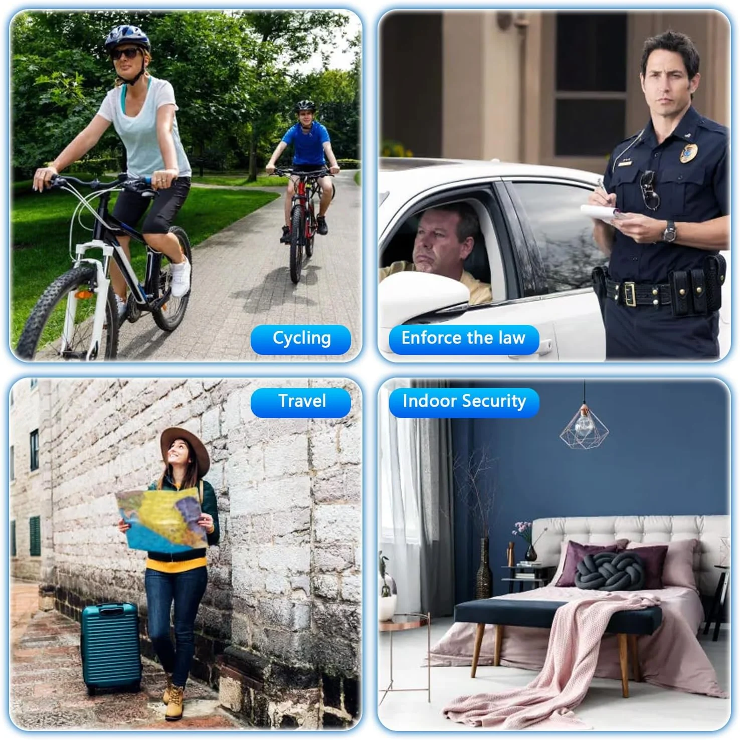 دوربین کوچک بدنه Amyway با حافظه 64 گیگابایت، دوربین فیلمبرداری گشت زنی 1080P با دید در شب IR، باتری 5 ساعته و لنز چرخان 180 درجه - دوربین کوچک پوشیدنی برای امنیت، پلیس و استفاده در فضای باز دوربین کوچک بدنه Amyway با حافظه 64 گیگابایت، دوربین فیلمبرداری گشت زنی 1080P با دید در شب IR، باتری 5 ساعته و لنز چرخان 180 درجه - دوربین کوچک پوشیدنی برای امنیت، پلیس و استفاده در فضای باز