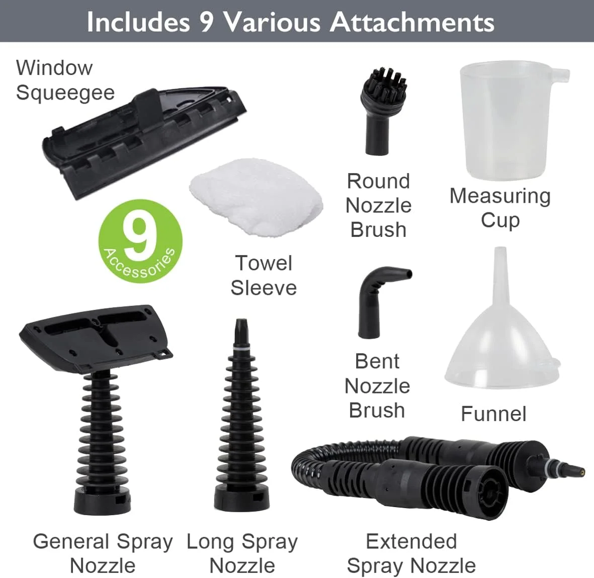 بخارشوی کوئست 4198، 0.25 لیتر، ضدعفونی کننده 1000 وات، 3 بار، سبز بخارشوی کوئست 4198، 0.25 لیتر، ضدعفونی کننده 1000 وات، 3 بار، سبز