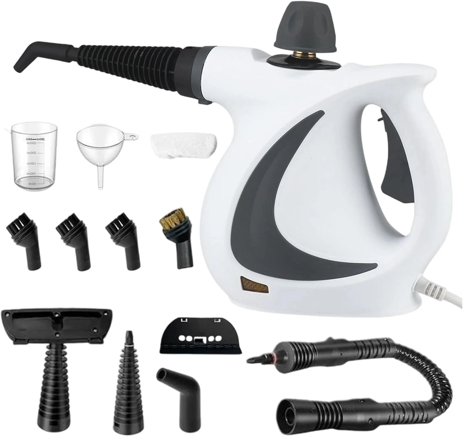 بخارشوی برای تمیزکاری - بخارشوی دستی کاشی - لکه برقی با 12 لوازم جانبی برای چوب سخت، کاشی، فرش، پارچه، مبل، محل نگهداری حیوانات خانگی، جزئیات خودرو، مبلمان، لباس، قالیچه