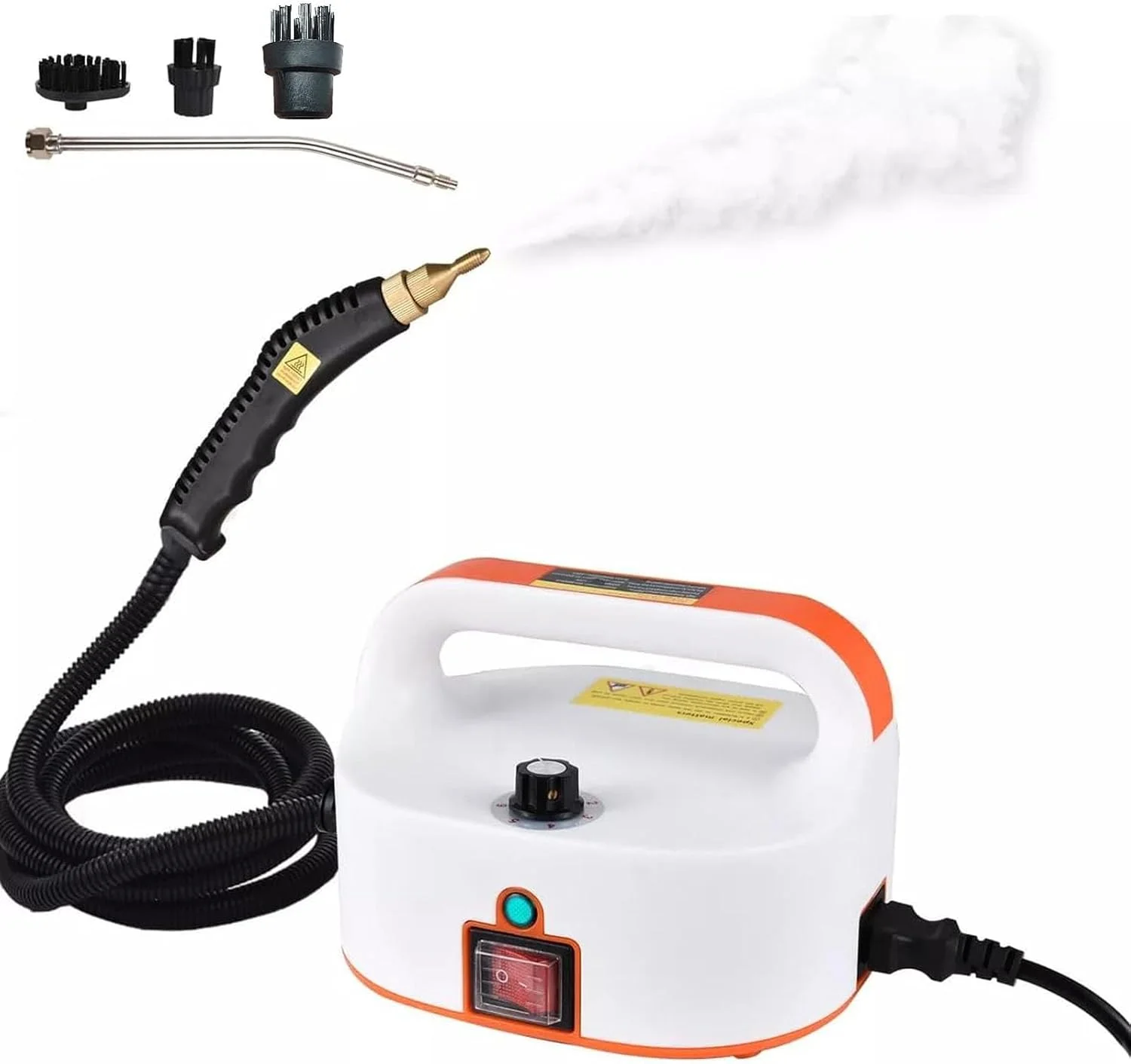 بخارشوی دستی قابل حمل تزویق، بخارشوی فشار قوی با 5 سرعت، بخارشوی دستی برای تمیز کردن خانه، ماشین، مبل، مبلمان، کف و پنجره