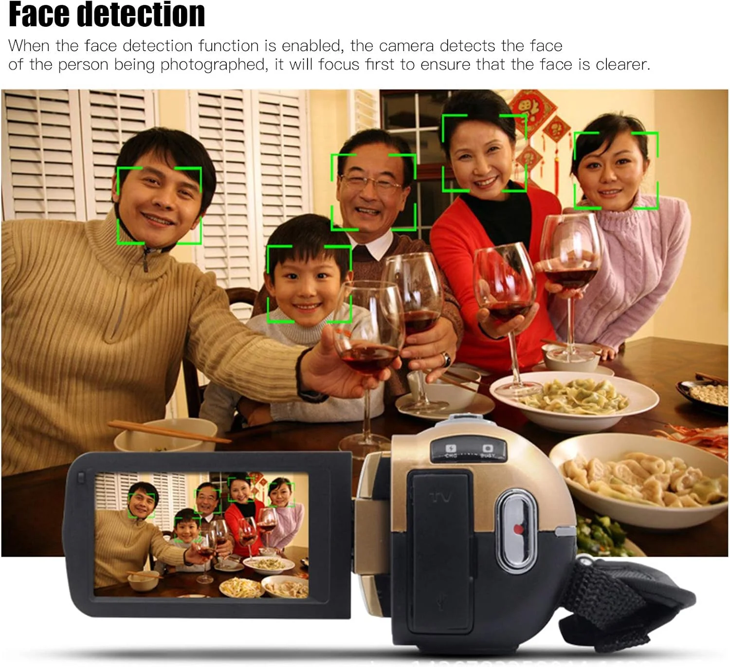 دوربین فیلمبرداری FHD، دوربین ولاگینگ ضد لرزش 28 مگاپیکسلی، دوربین فیلمبرداری زوم دیجیتال 16X، دوربین دید در شب قابل حمل برای ضبط در فضای باز (طلایی) دوربین فیلمبرداری FHD، دوربین ولاگینگ ضد لرزش 28 مگاپیکسلی، دوربین فیلمبرداری زوم دیجیتال 16X، دوربین دید در شب قابل حمل برای ضبط در فضای باز (طلایی)