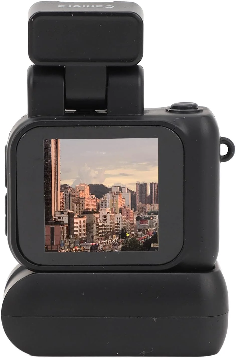 دوربین فیلمبرداری با کیفیت 4K UHD، صفحه نمایش لمسی کوچک 2 اینچی، پشتیبانی از کارت حافظه SD تا 512 گیگابایت، دوربین فیلمبرداری کوچک مناسب ولاگ با نور ویدیو، لنز بزرگ