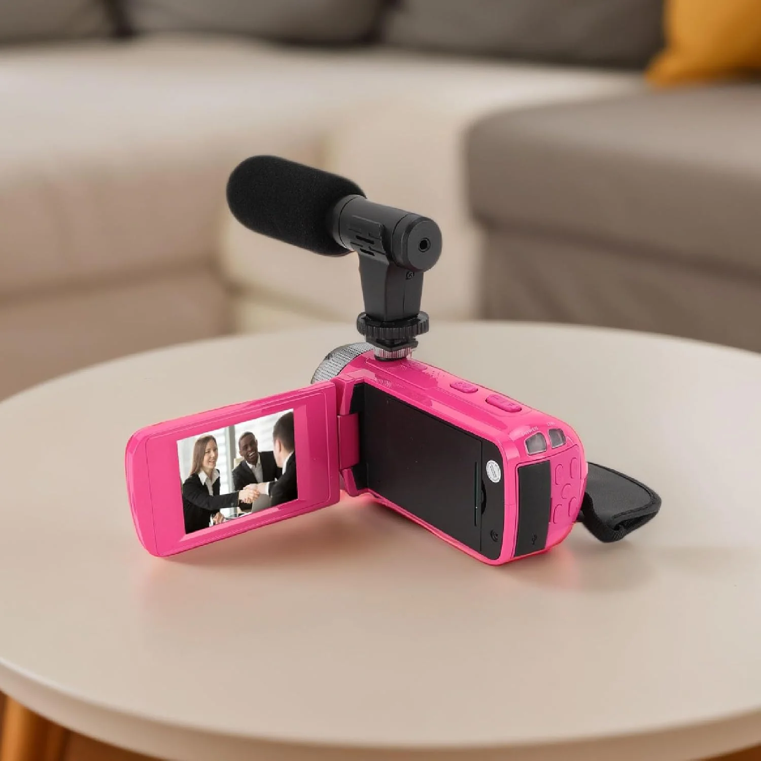 دوربین فیلمبرداری دوربین دیجیتال، HD 1080P 16MP صفحه نمایش 2.4 اینچی زوم دیجیتال 16X دوربین ضبط کننده با میکروفون سوراخ پیچ 1/4 اینچی برای ولاگ دوربین فیلمبرداری دوربین دیجیتال، HD 1080P 16MP صفحه نمایش 2.4 اینچی زوم دیجیتال 16X دوربین ضبط کننده با میکروفون سوراخ پیچ 1/4 اینچی برای ولاگ