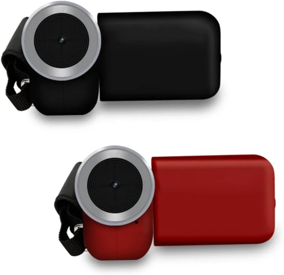 دوربین فیلمبرداری دیجیتال مینی با زوم دیجیتال 4 برابر، کیفیت 1080p و صفحه نمایش 2.4 اینچی TFT LCD، سبک و قابل حمل - مشکی دوربین فیلمبرداری دیجیتال مینی با زوم دیجیتال 4 برابر، کیفیت 1080p و صفحه نمایش 2.4 اینچی TFT LCD، سبک و قابل حمل - مشکی