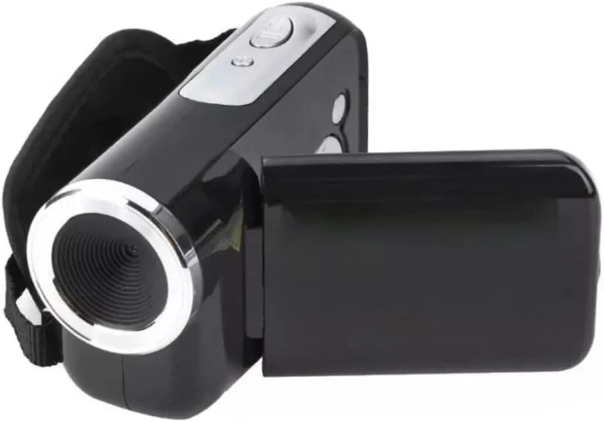 دوربین فیلمبرداری دیجیتال مینی با زوم دیجیتال 4 برابر، کیفیت 1080p و صفحه نمایش 2.4 اینچی TFT LCD، سبک و قابل حمل - مشکی دوربین فیلمبرداری دیجیتال مینی با زوم دیجیتال 4 برابر، کیفیت 1080p و صفحه نمایش 2.4 اینچی TFT LCD، سبک و قابل حمل - مشکی