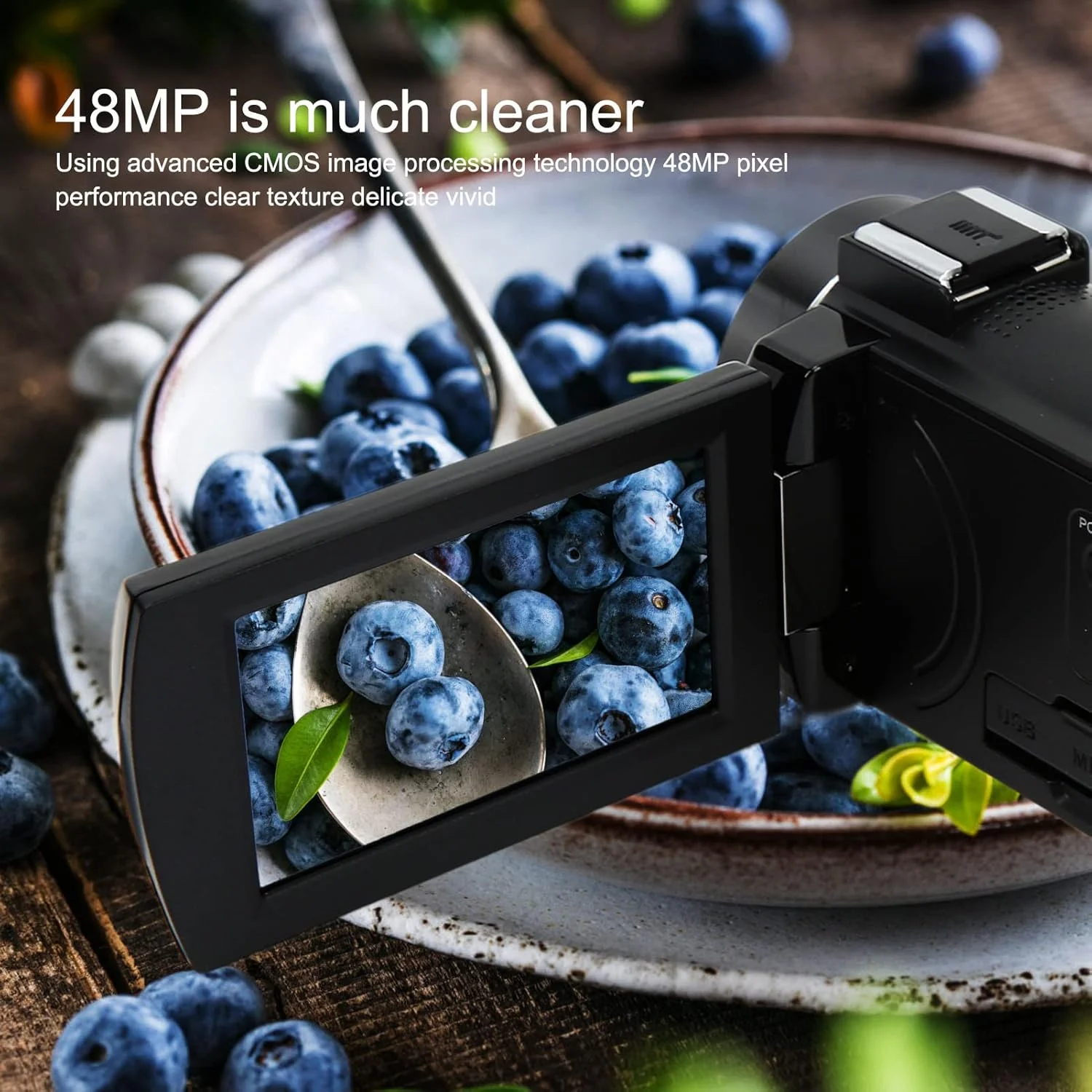 دوربین فیلمبرداری، دوربین دیجیتال 48 مگاپیکسلی 1080P، صفحه نمایش LCD 3.0 اینچی با قابلیت چرخش 270 درجه، زوم 16X، دید در شب، به همراه پوشش لنز، کنترل از راه دور و باتری (UK) دوربین فیلمبرداری، دوربین دیجیتال 48 مگاپیکسلی 1080P، صفحه نمایش LCD 3.0 اینچی با قابلیت چرخش 270 درجه، زوم 16X، دید در شب، به همراه پوشش لنز، کنترل از راه دور و باتری (UK)