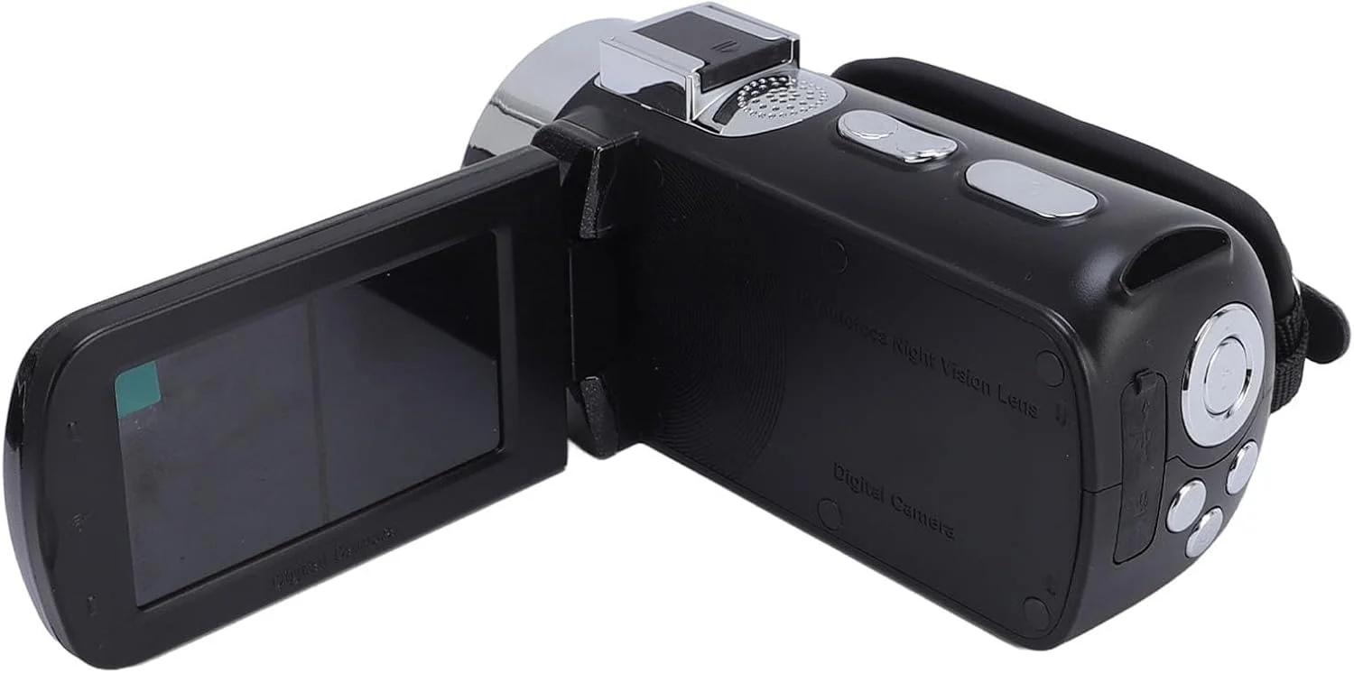 دوربین فیلمبرداری، دوربین دیجیتال 64 مگاپیکسلی 4K، زوم دیجیتال 28 برابر، با صفحه نمایش 3 اینچی با چرخش 270 درجه، برای مسافرت، ولاگ دوربین فیلمبرداری، دوربین دیجیتال 64 مگاپیکسلی 4K، زوم دیجیتال 28 برابر، با صفحه نمایش 3 اینچی با چرخش 270 درجه، برای مسافرت، ولاگ